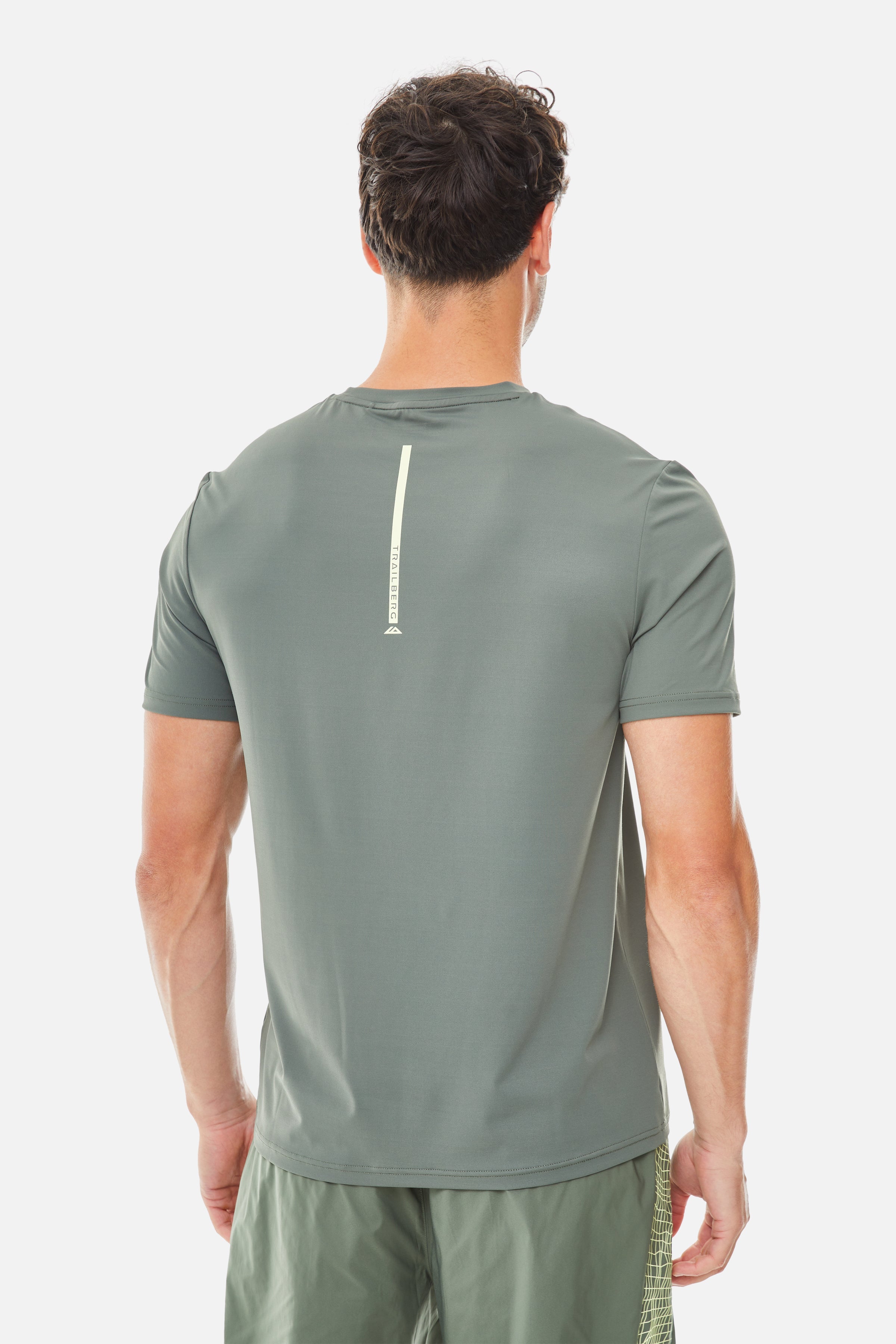 Vantage Tee Twinset - Dark Fern/Pale Citrus