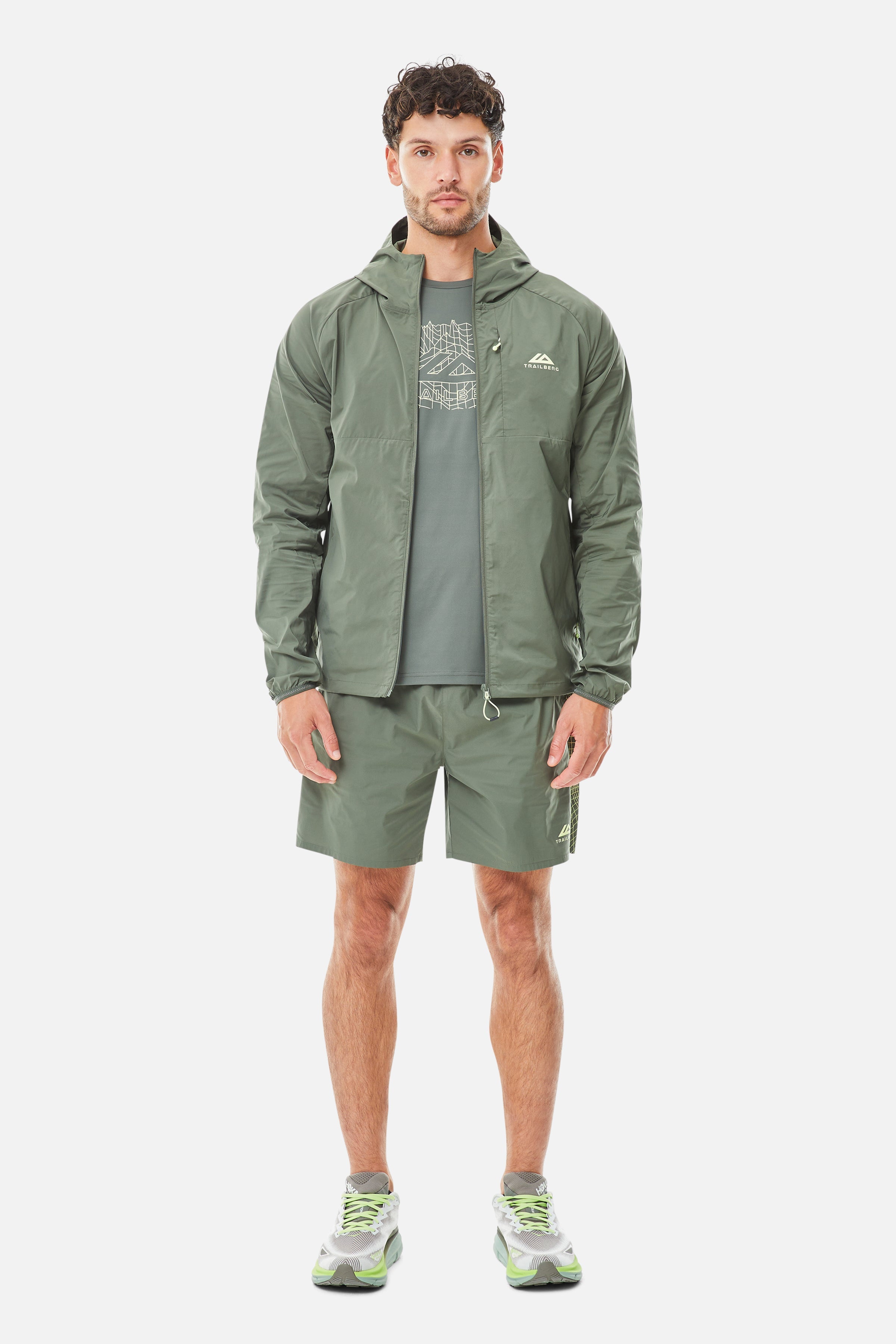 Vantage Hood - Dark Fern/Pale Citrus