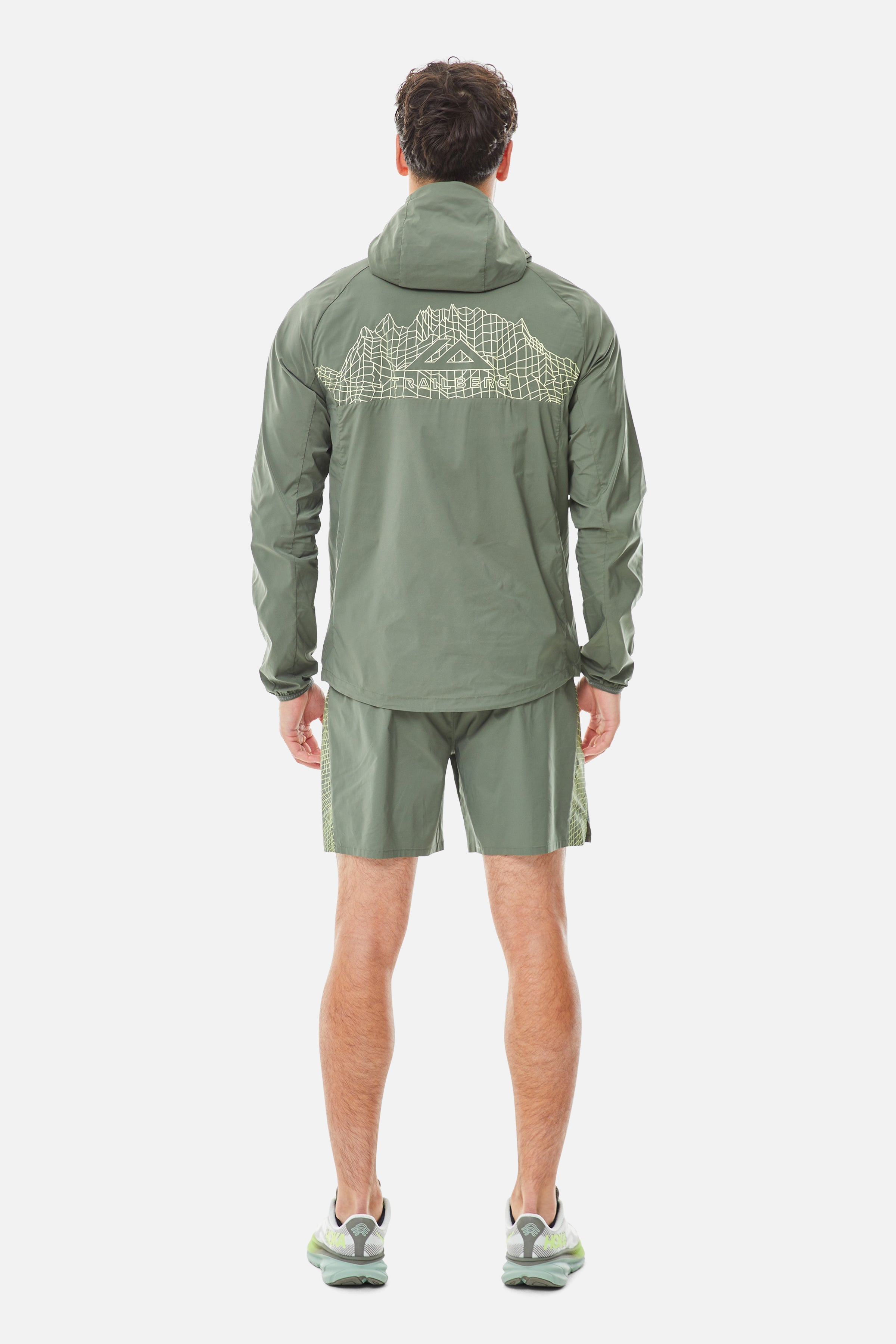 Vantage Hood - Dark Fern/Pale Citrus