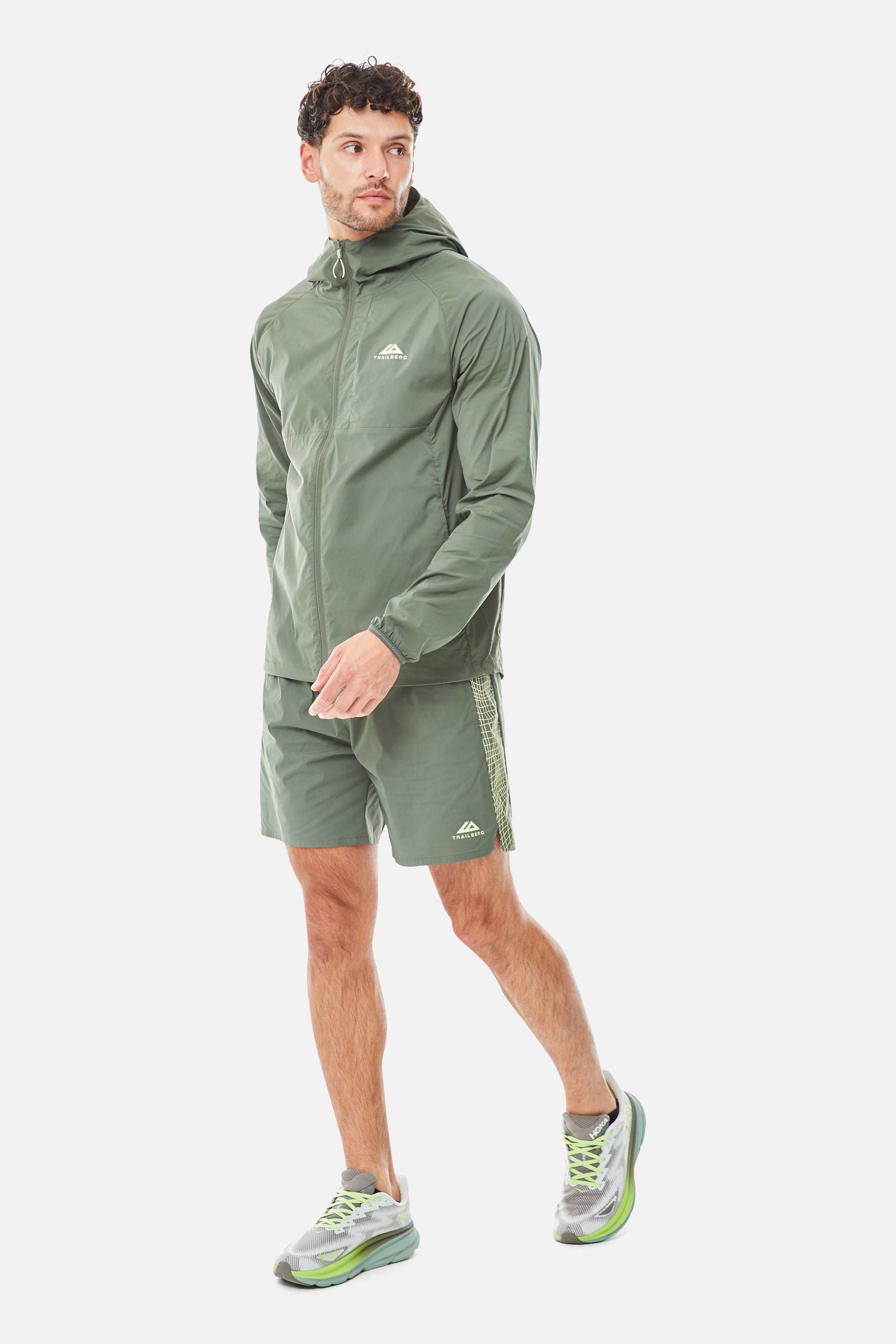 Vantage Hood - Dark Fern/Pale Citrus