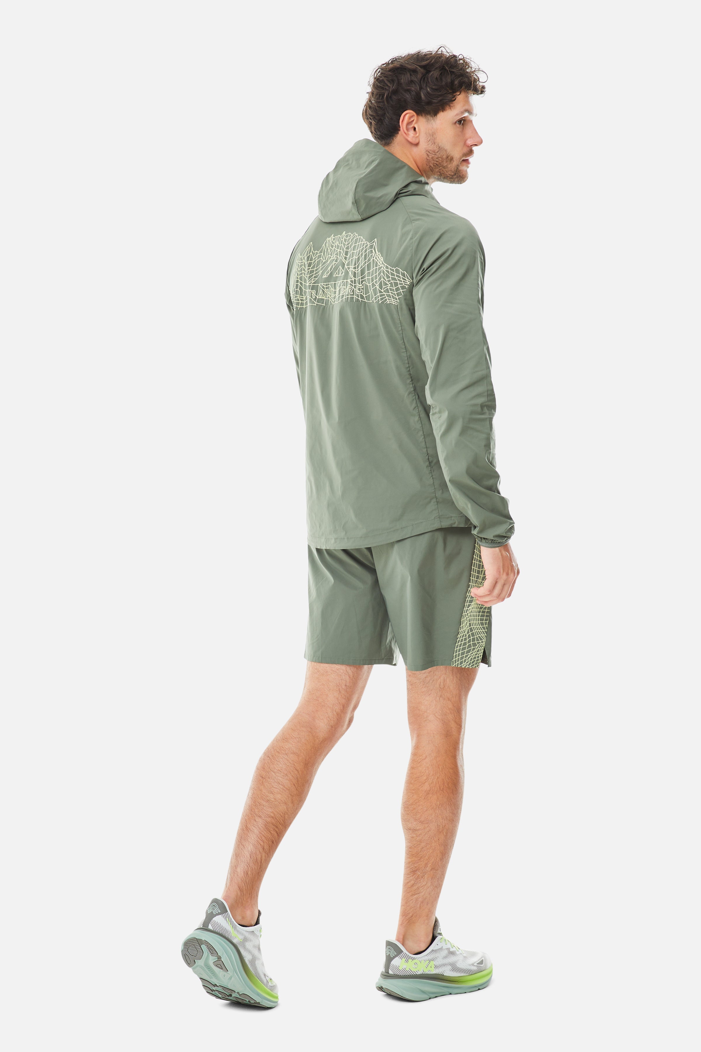 Vantage Hood - Dark Fern/Pale Citrus