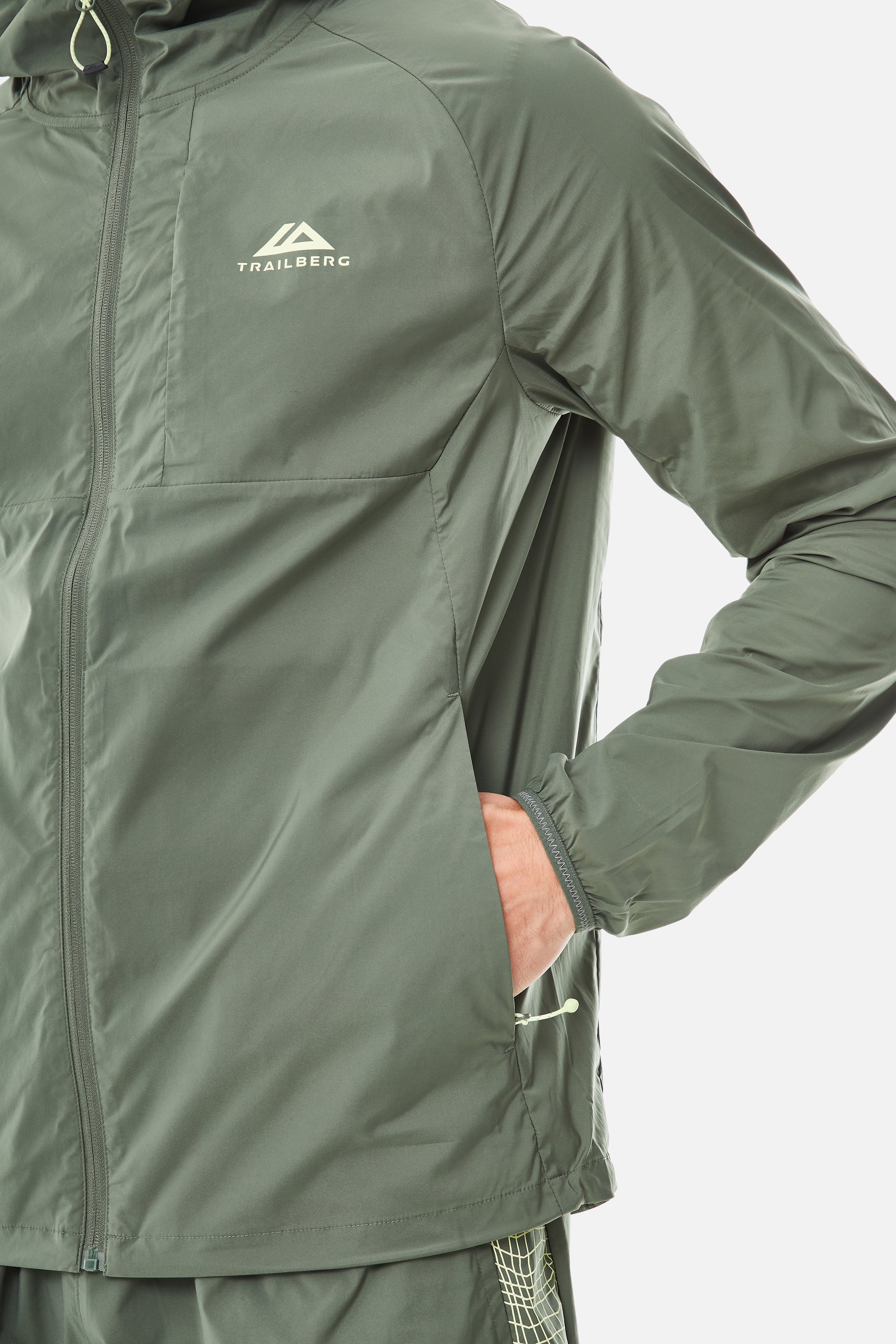 Vantage Hood - Dark Fern/Pale Citrus