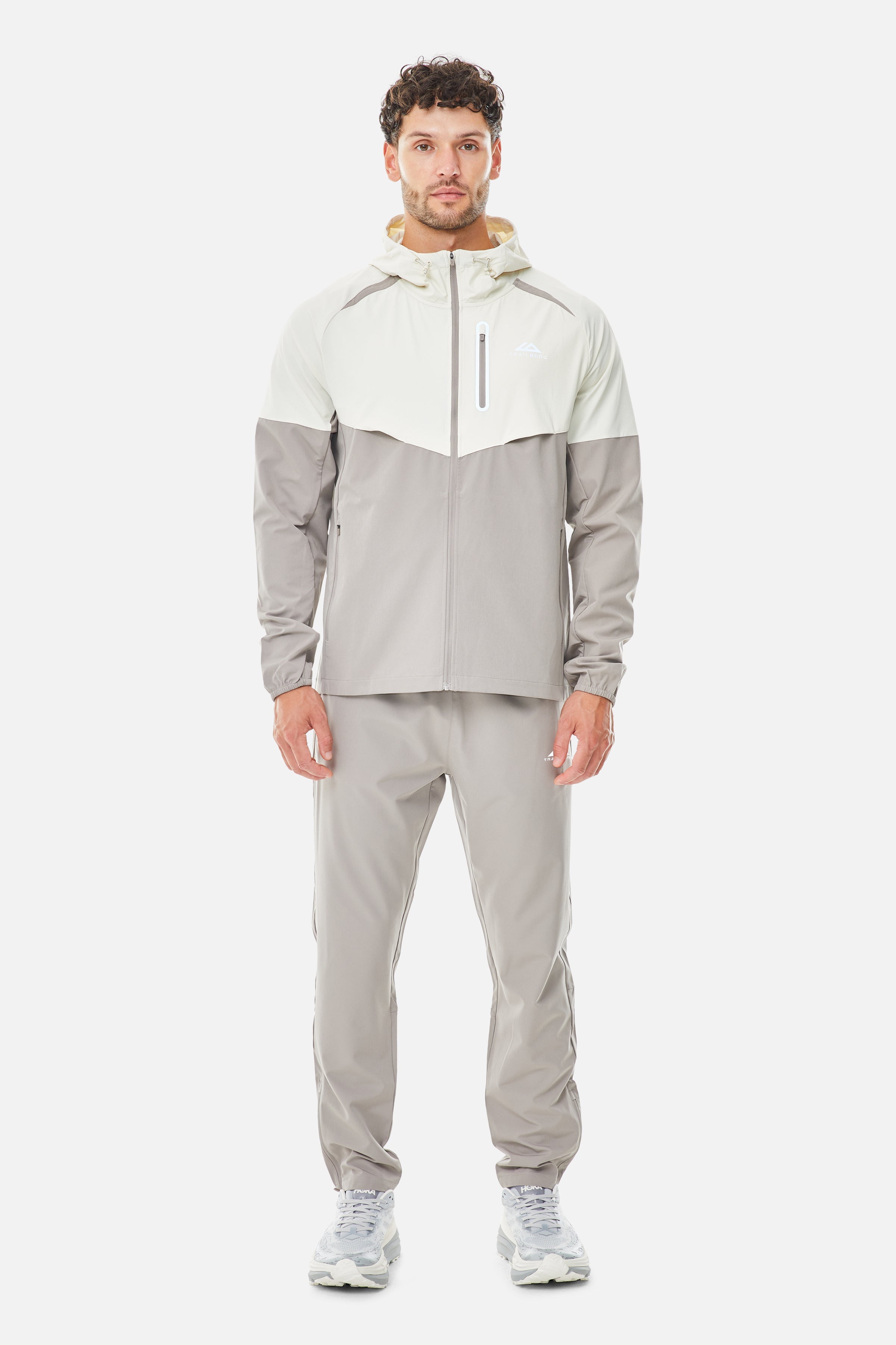 AW25 Cloud Tracksuit - Pale Taupe/Dune White