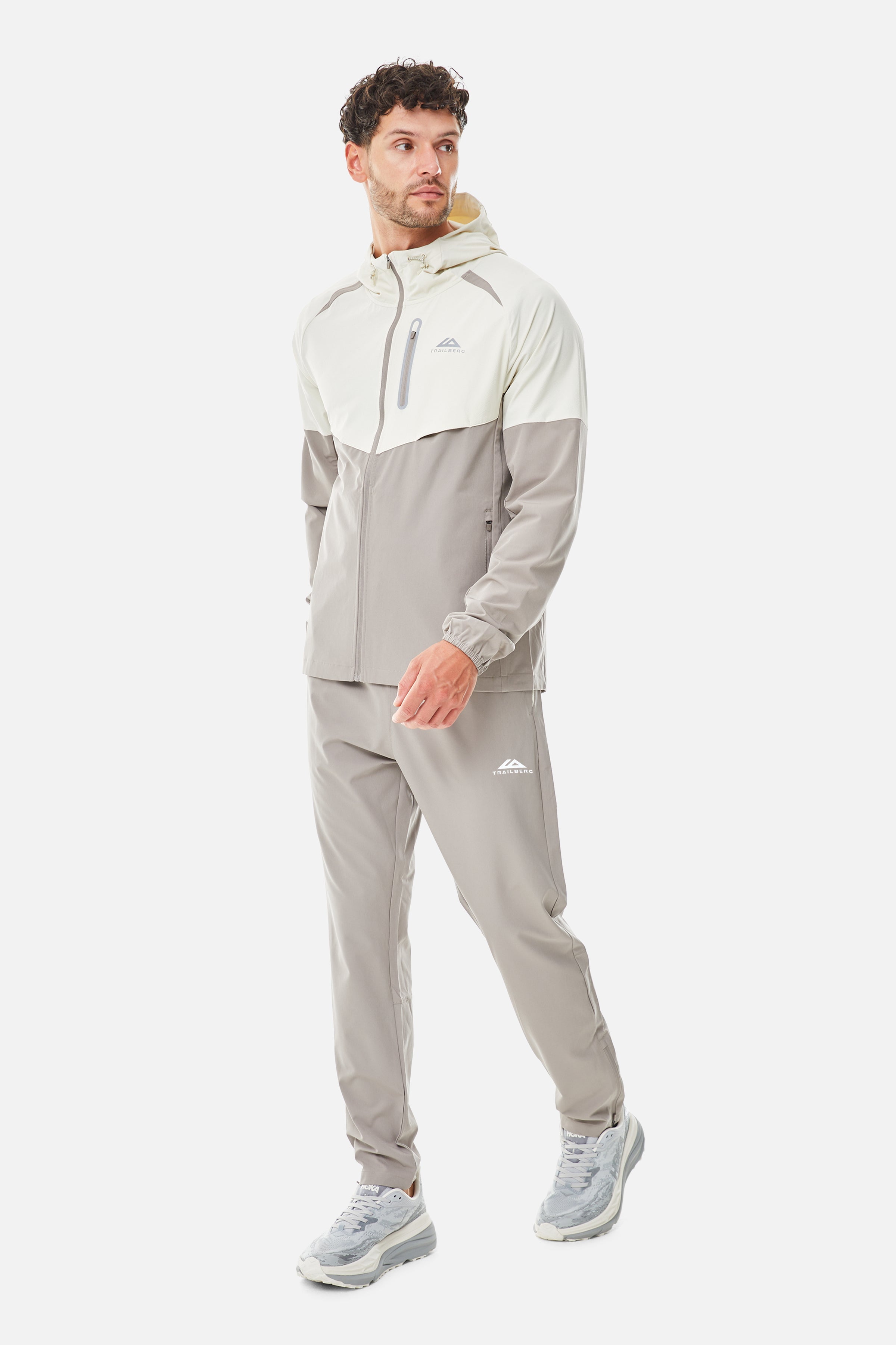 AW25 Cloud Hood - Pale Taupe/Dune White