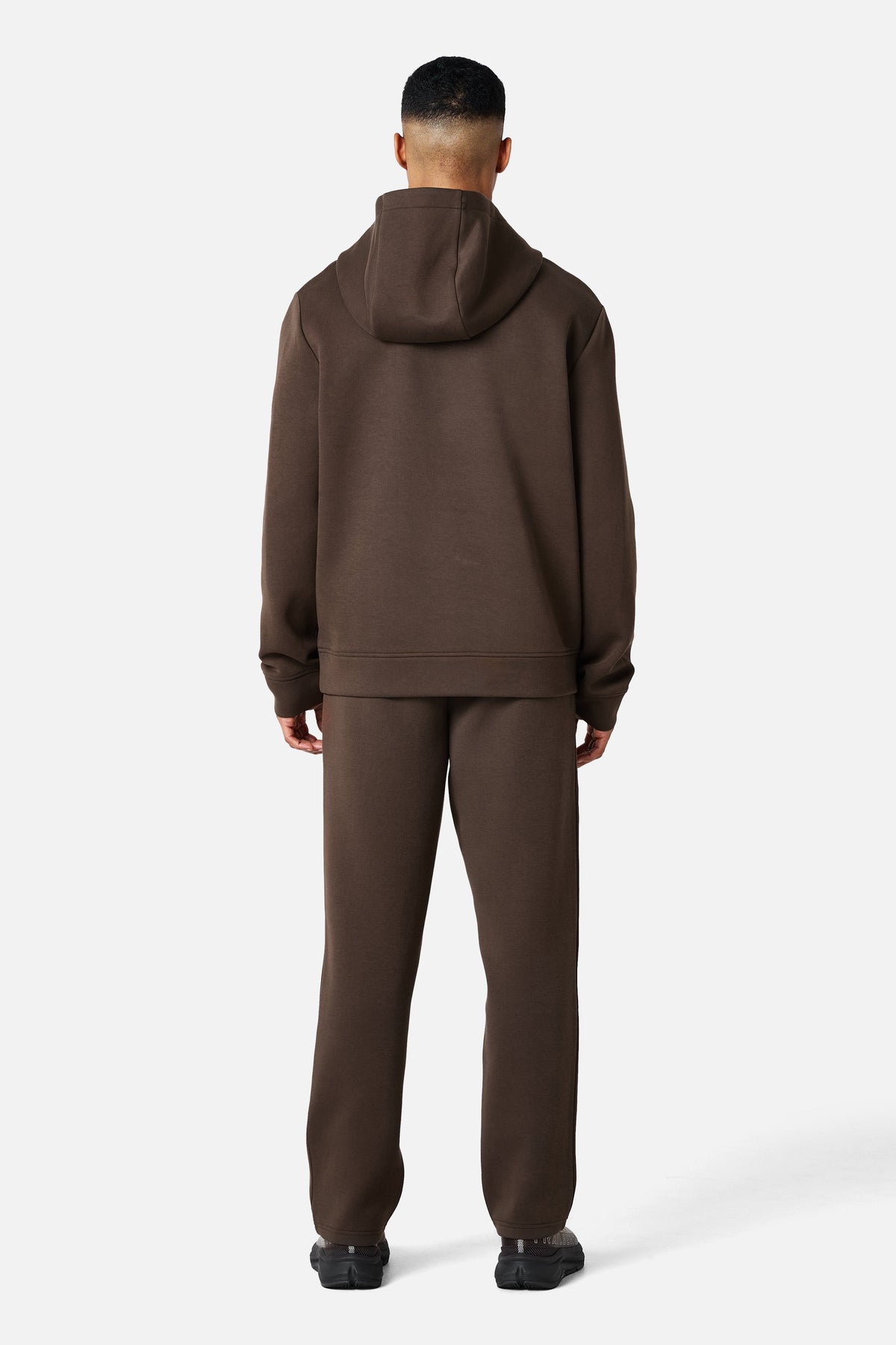 Vital Fleece Hood - Mocha Ember
