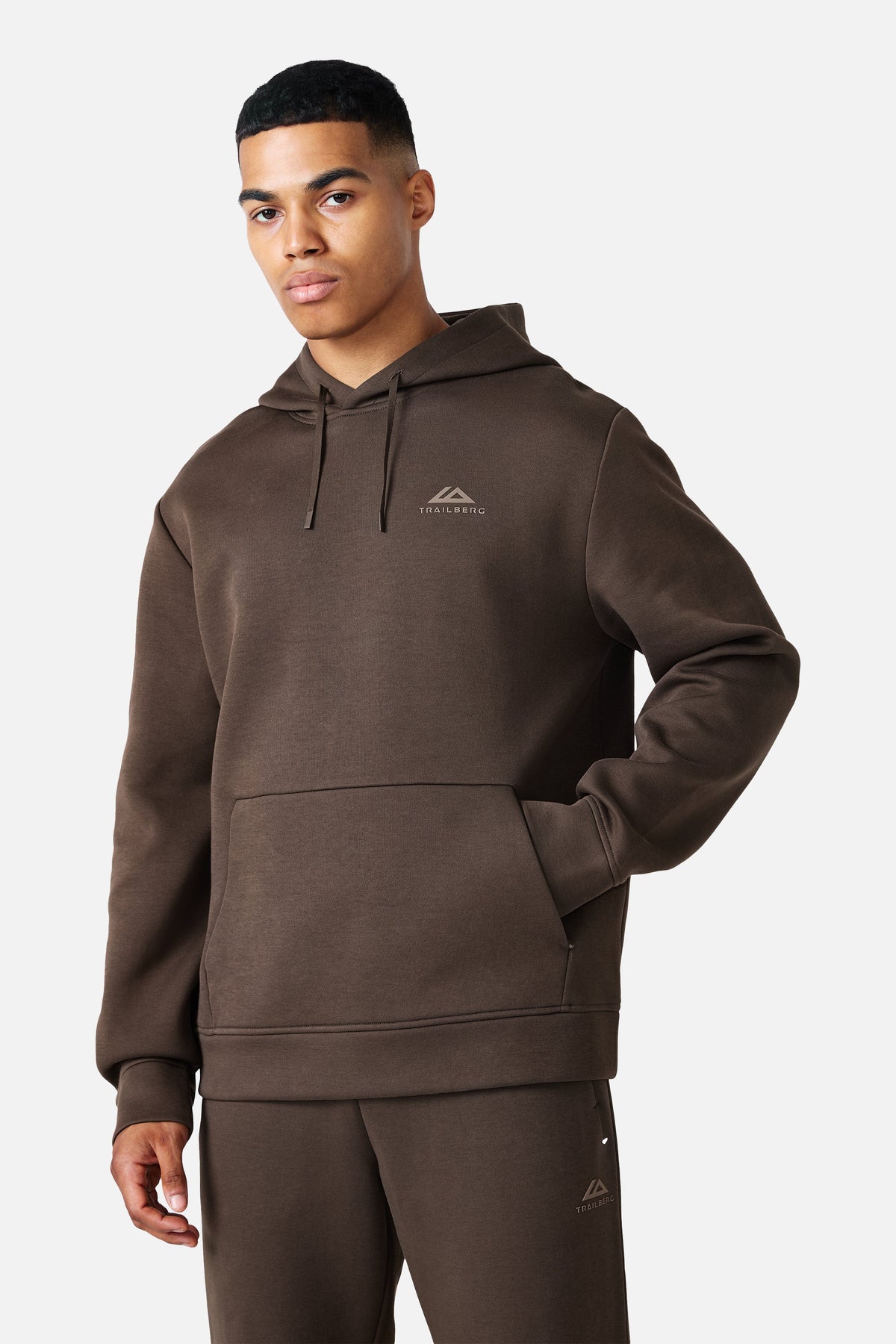 Vital Fleece Hood - Mocha Ember