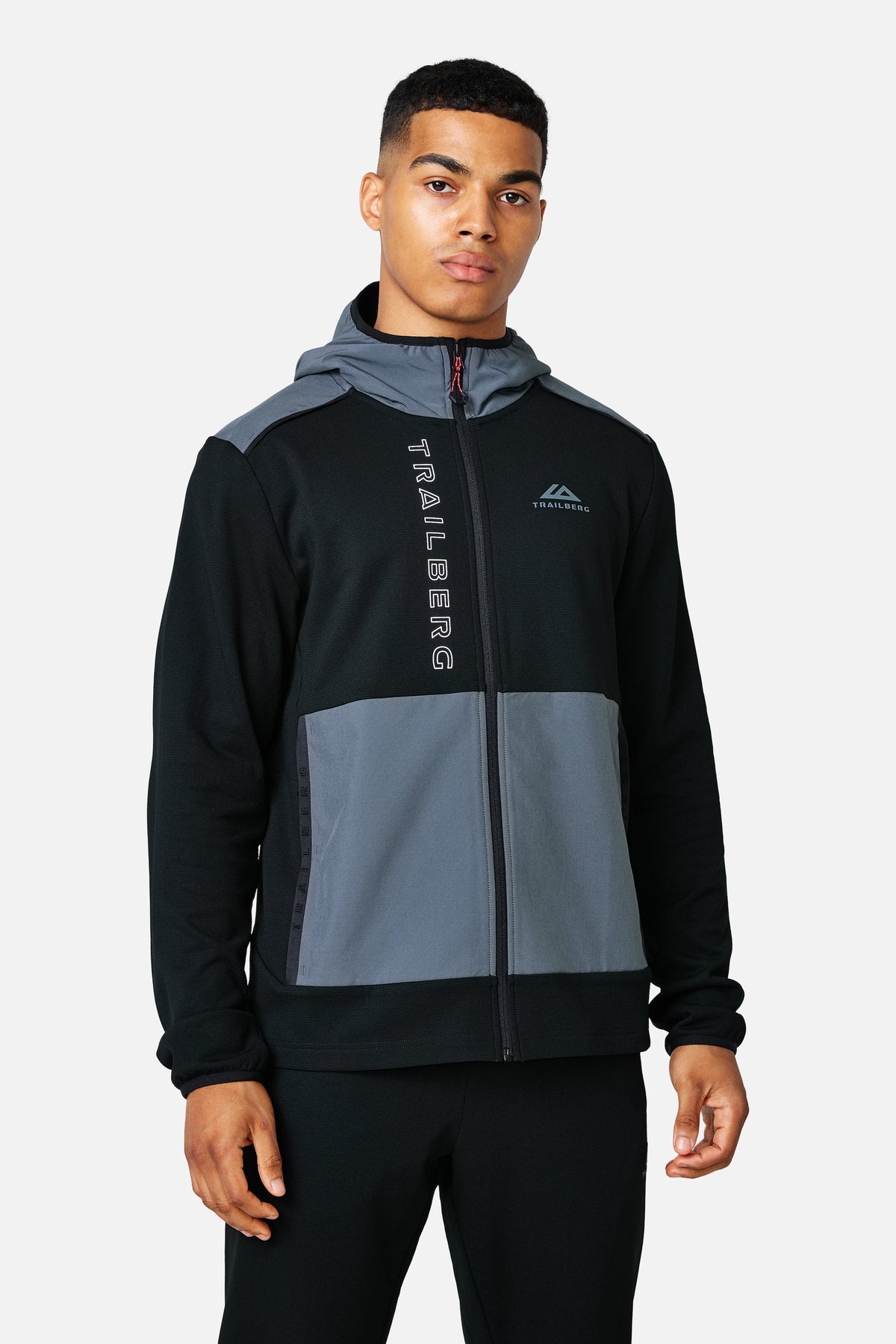 Triathlon Ultra Fleece Tracksuit - Black/Graphite Grey