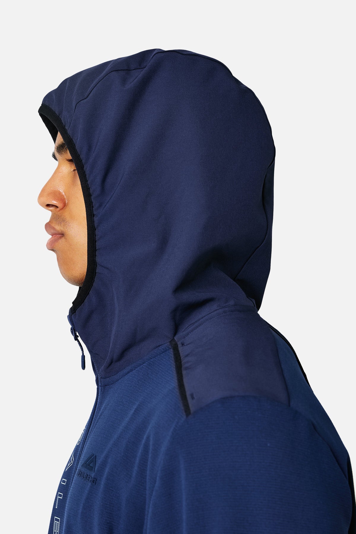 Triathlon Ultra Fleece Zip Hood - Shadowcore/Midnight Blue