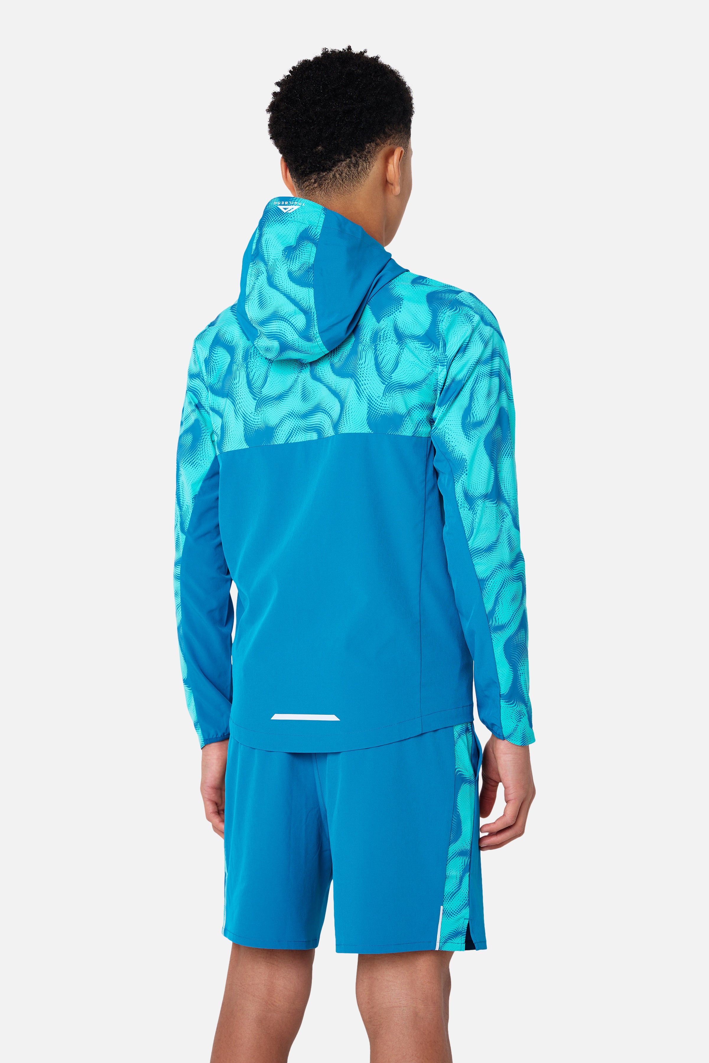 Boys Kinetic Windbreaker - Ocean Spray/Tropical Depths