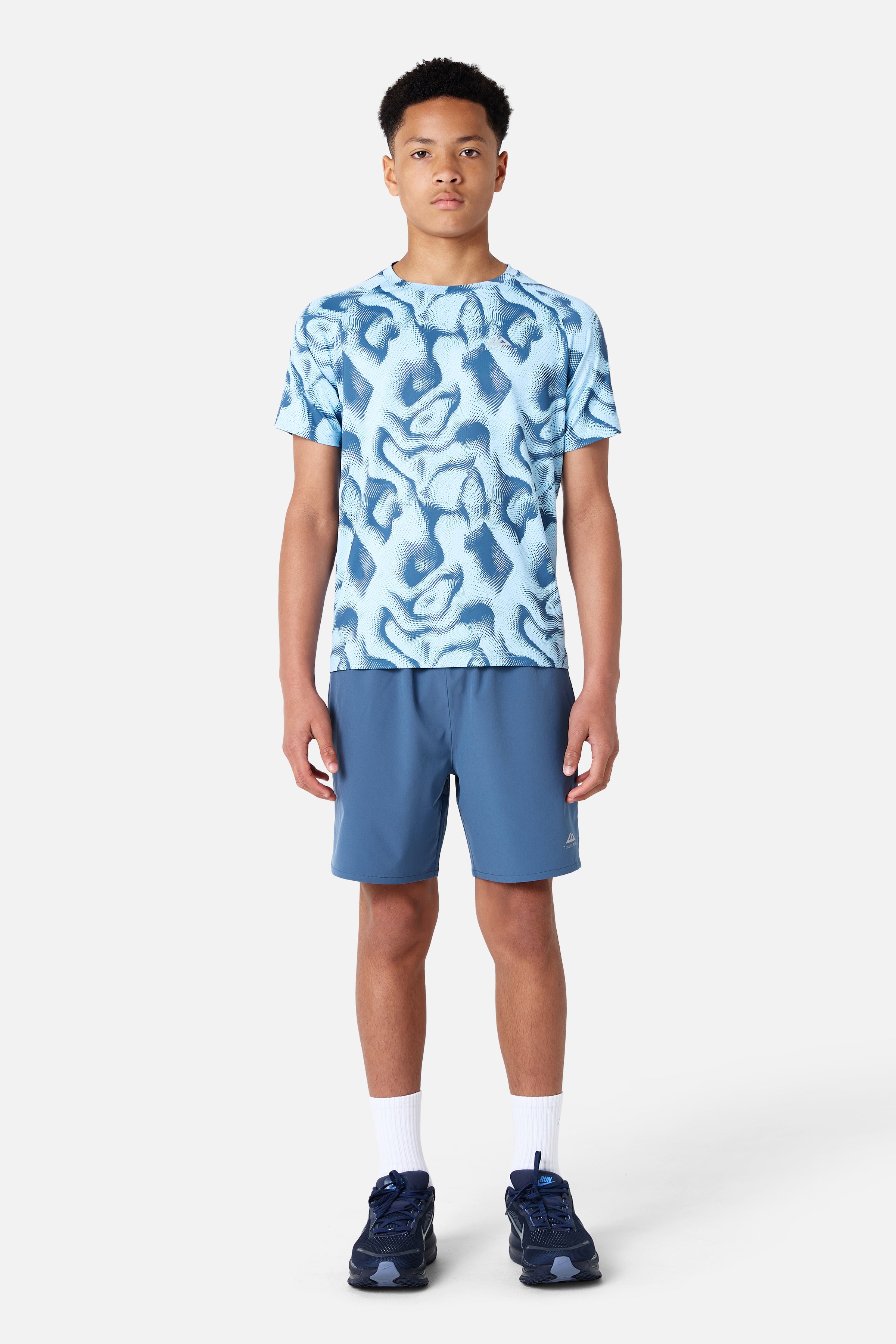 Boys Kinetic Short - Breeze/Dove Blue
