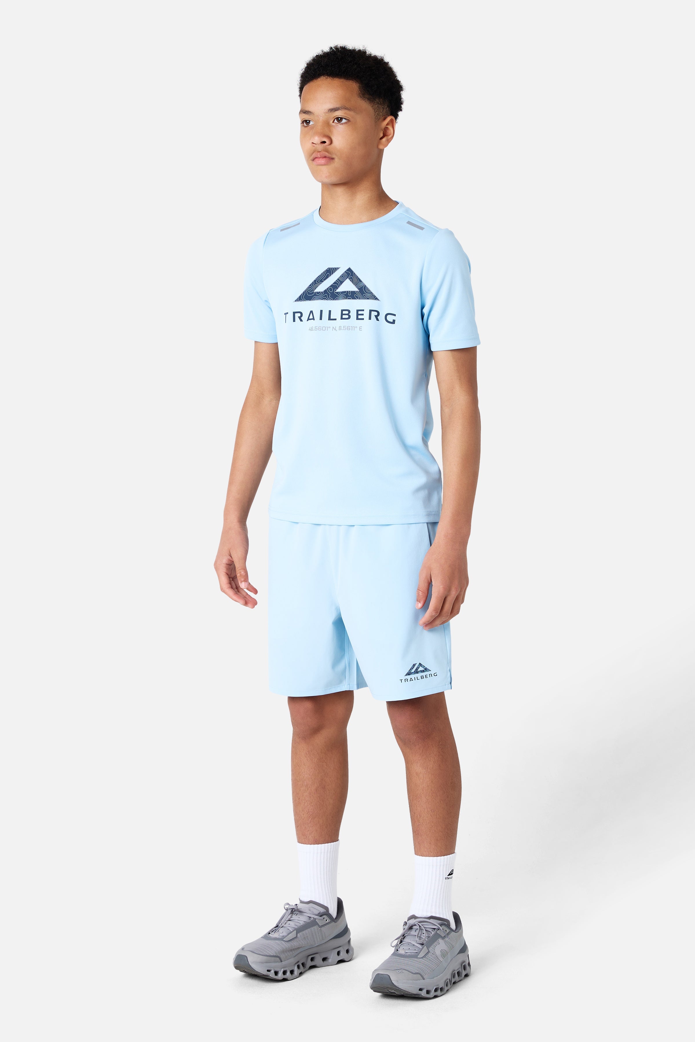 Boys Flex Short - Dove Blue