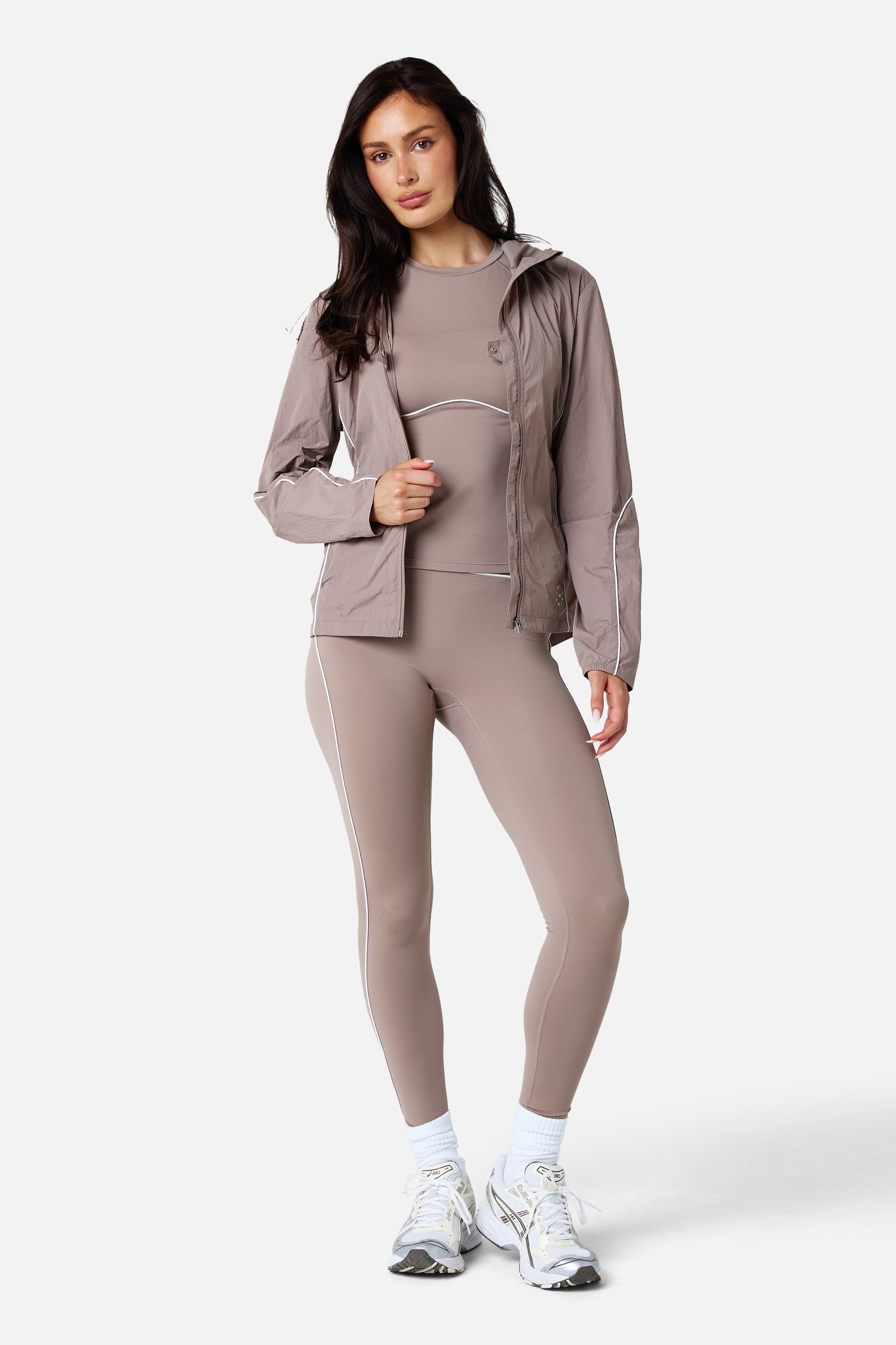 Womens Drift Windbreaker - Dusty Mauve