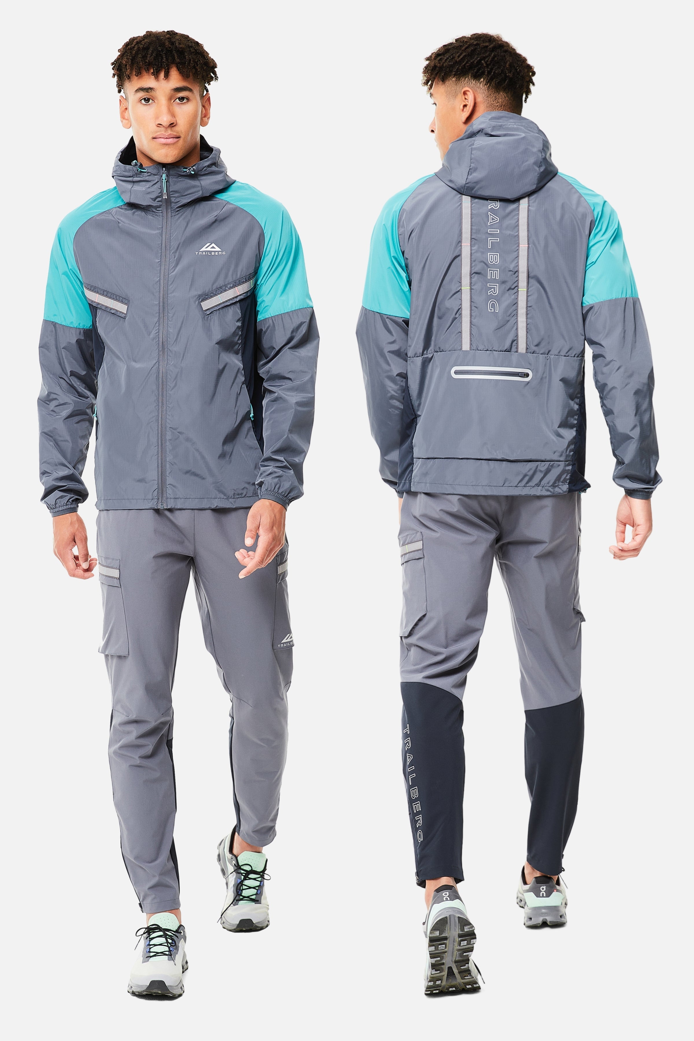 Triathlon 3.0 Tracksuit - Turquoise/Mid Grey