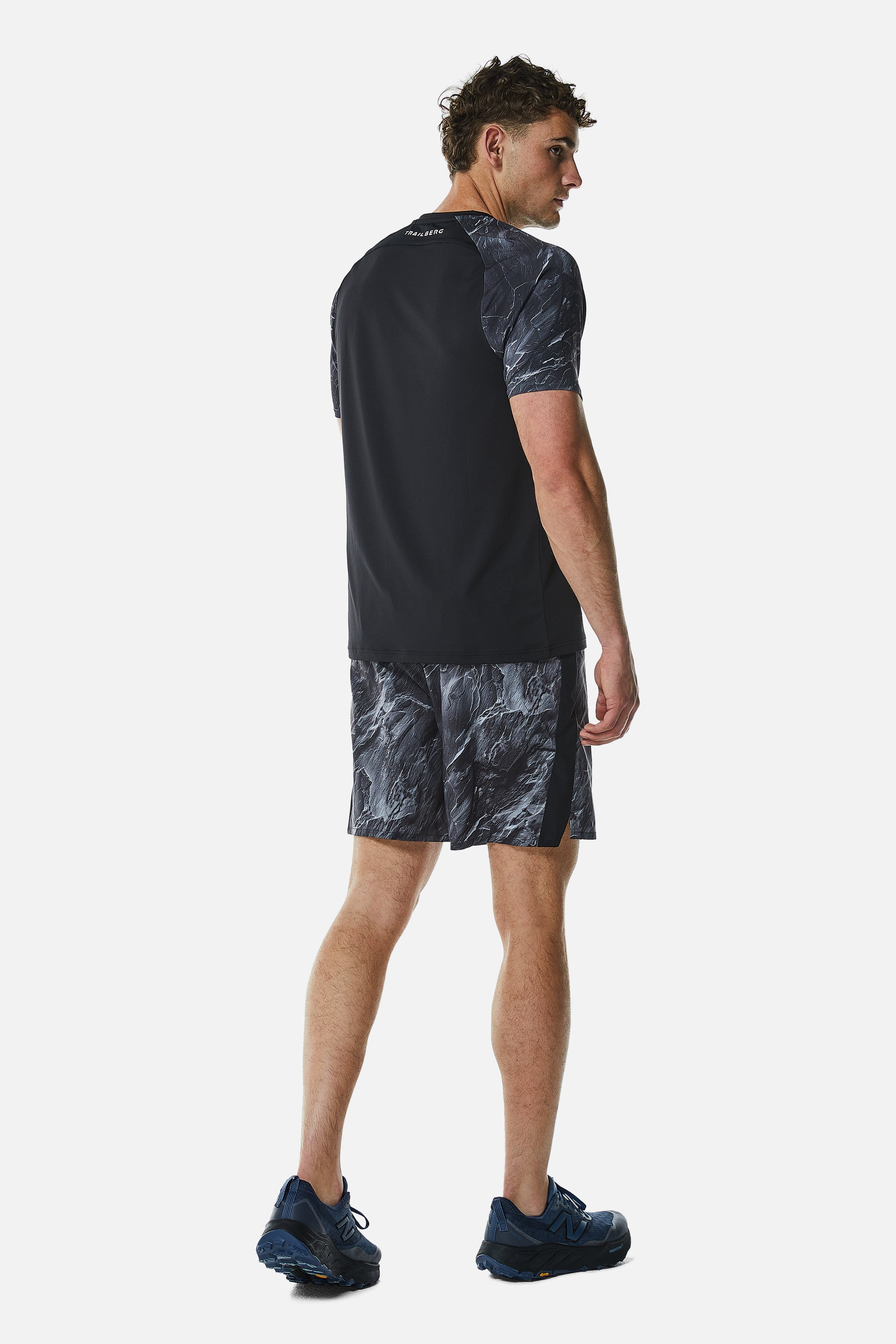 Vertex Obsidian Tee - Black/Neon Lime