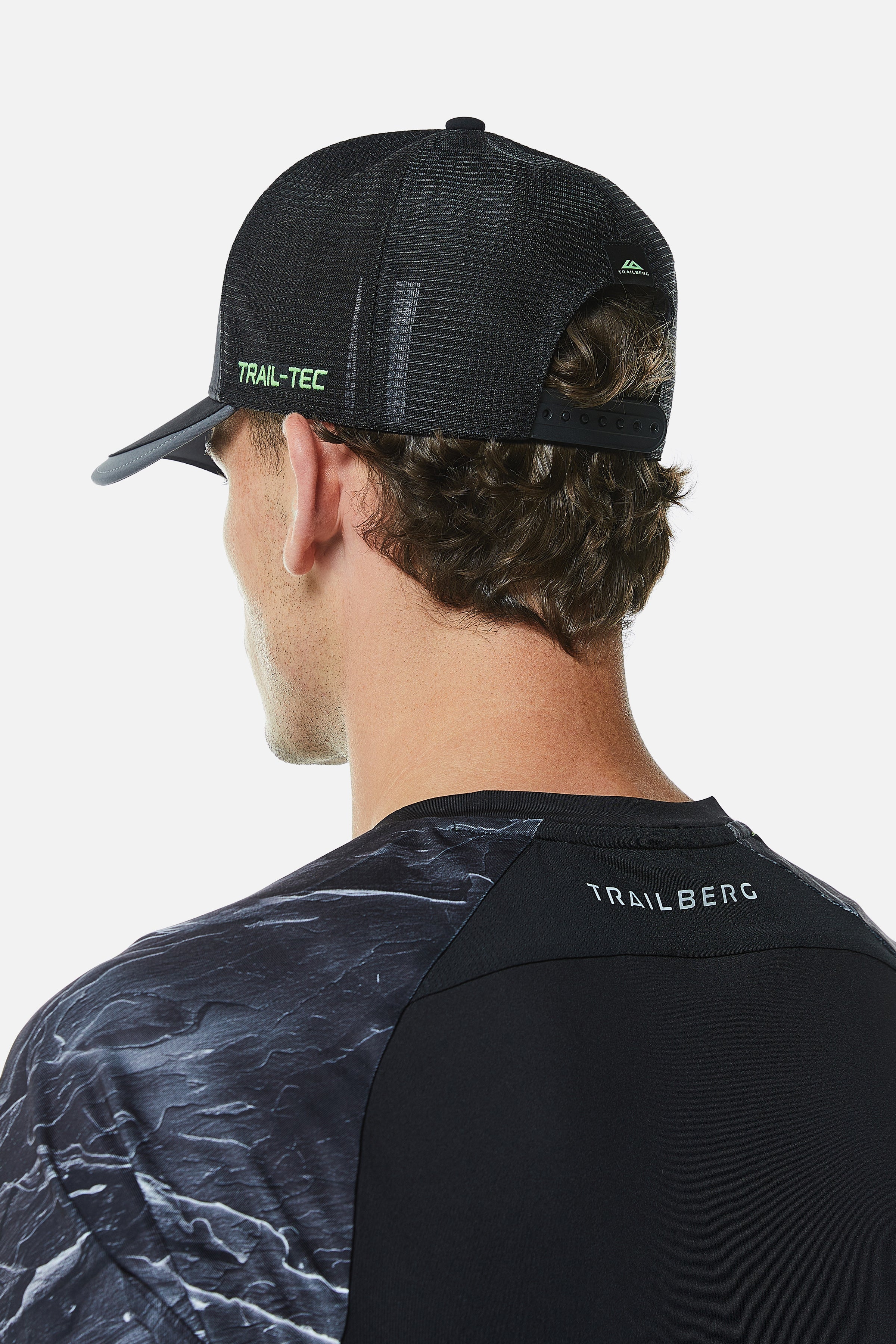 Vertex Obsidian Trucker Cap - Black/Neon Lime