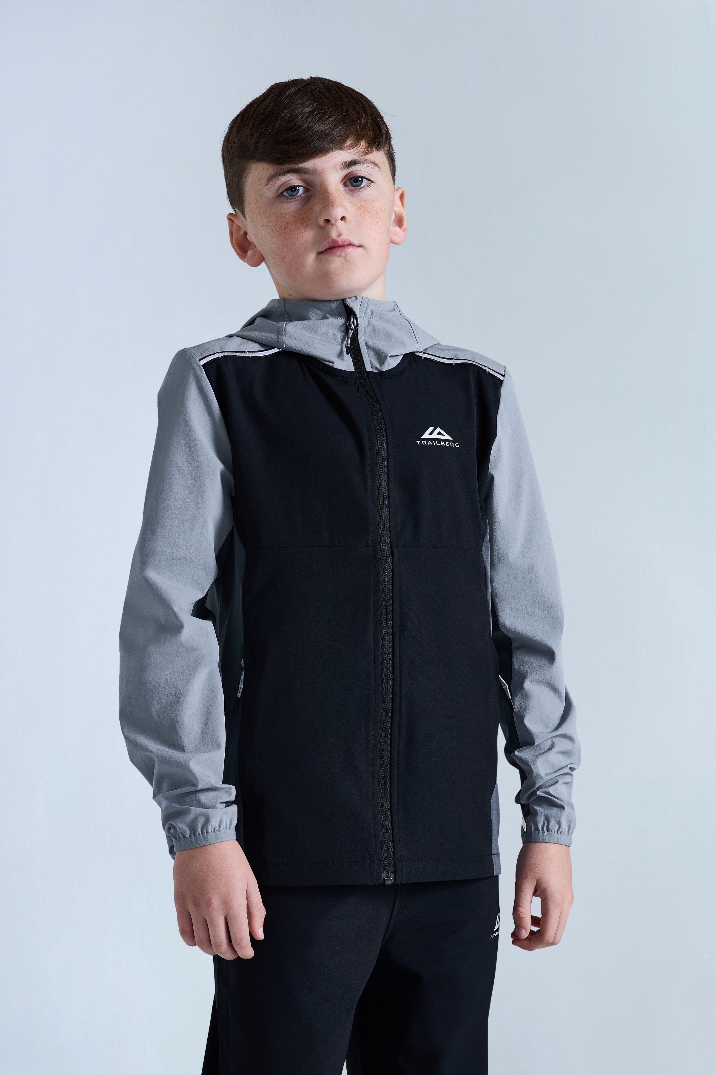 Boys Triathlon 2.0 Hood - Black/Moon Grey/Iron Grey