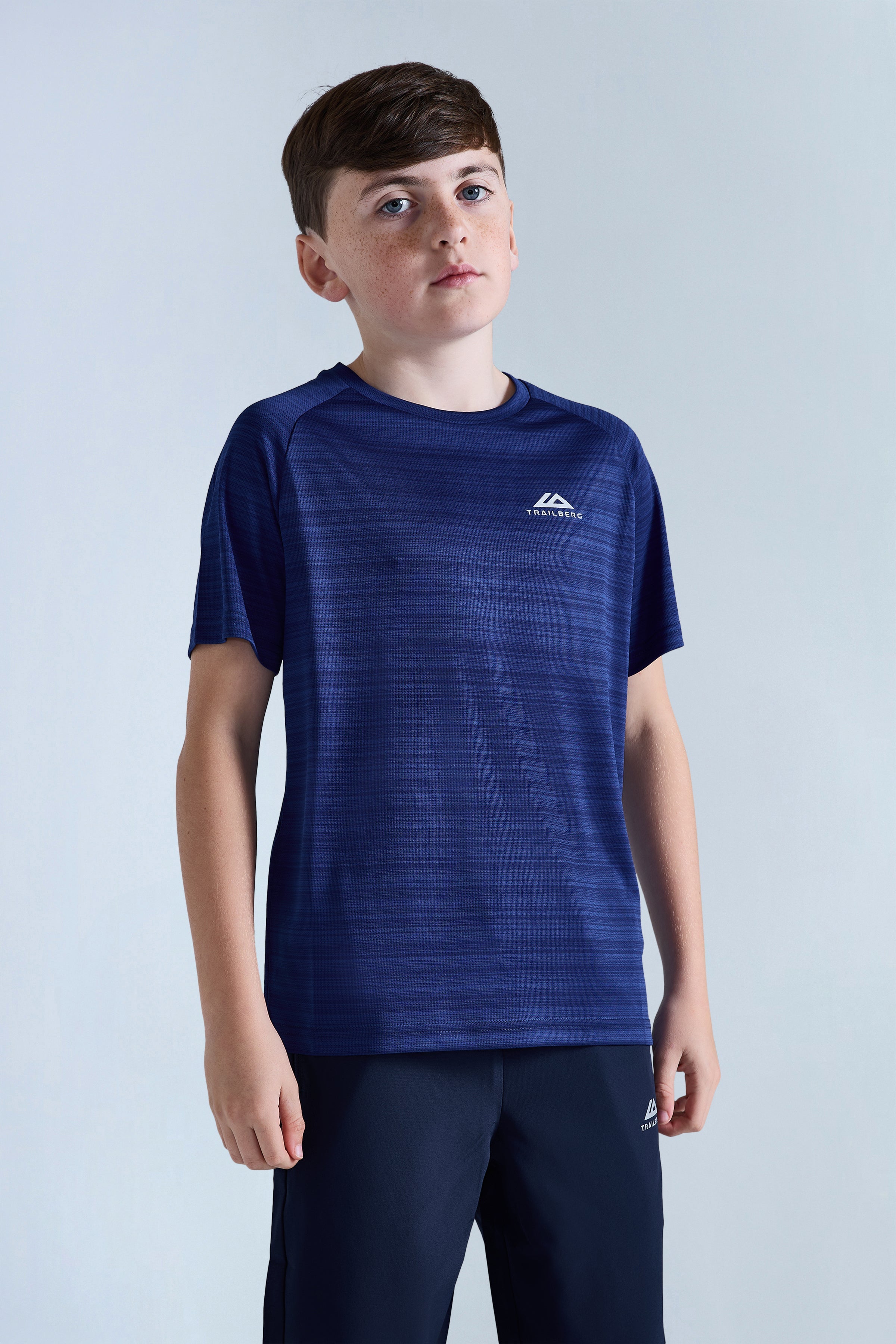 Boys Cloud 2.0 T-Shirt - Space Blue/Navy Blue