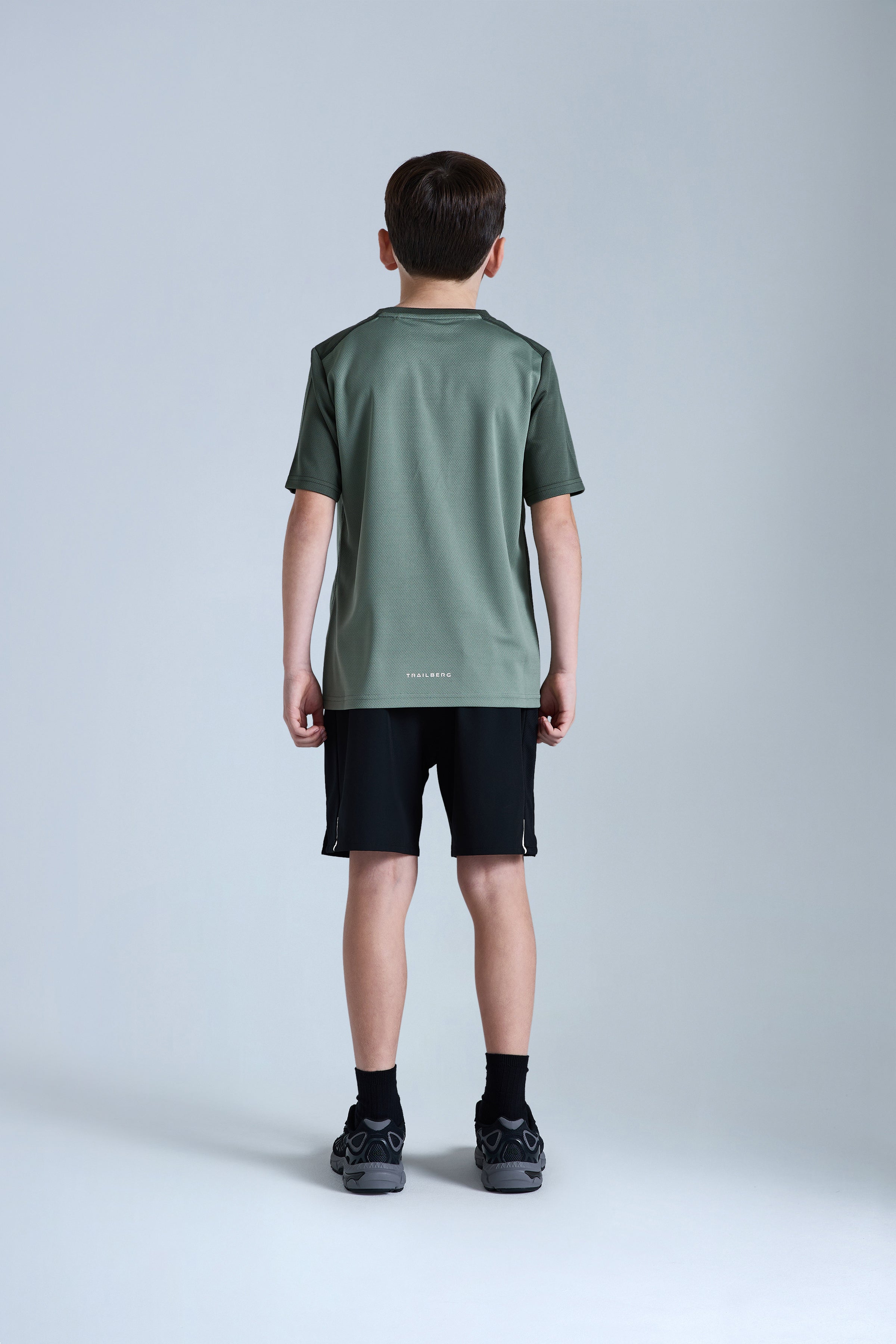 Boys Essentials T-Shirt - Tidal Green/Dark Fern