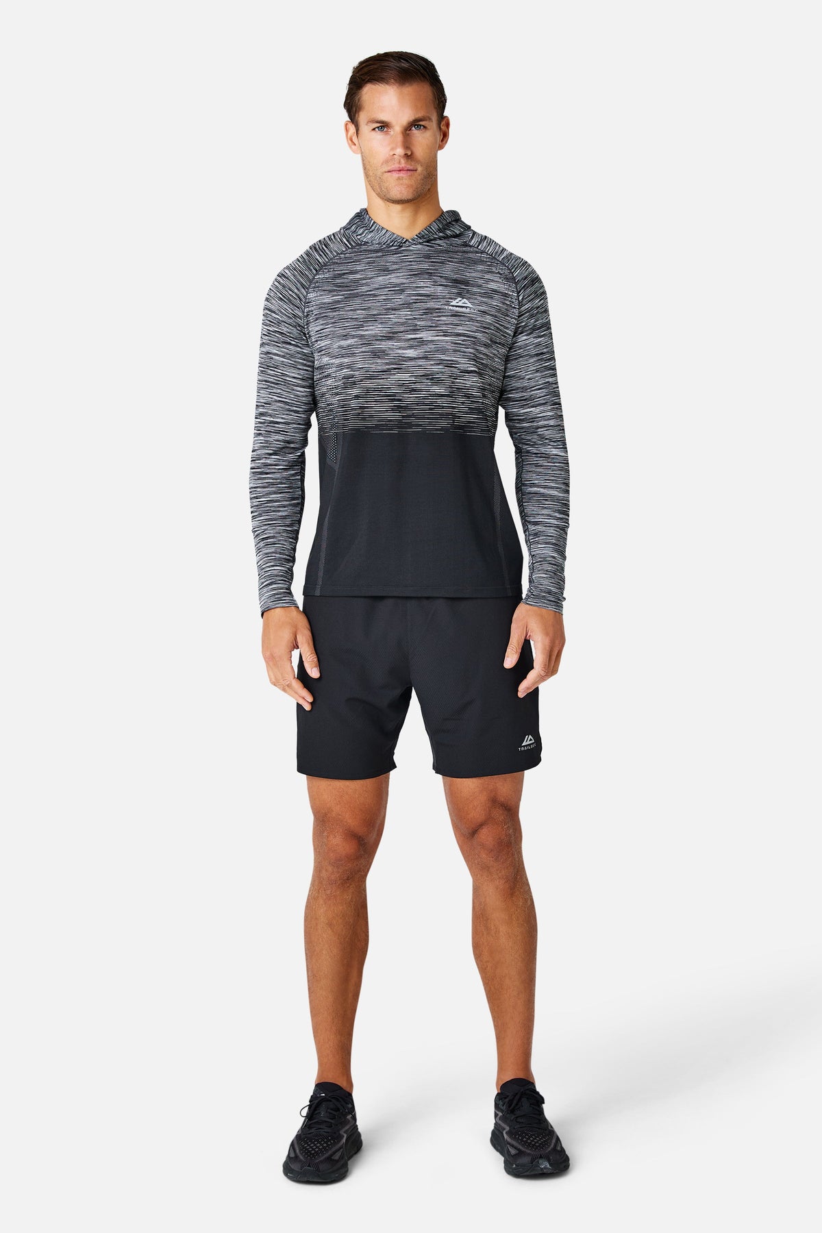 Arc Seamless Hood - Black/Moon Grey/Urban Smoke
