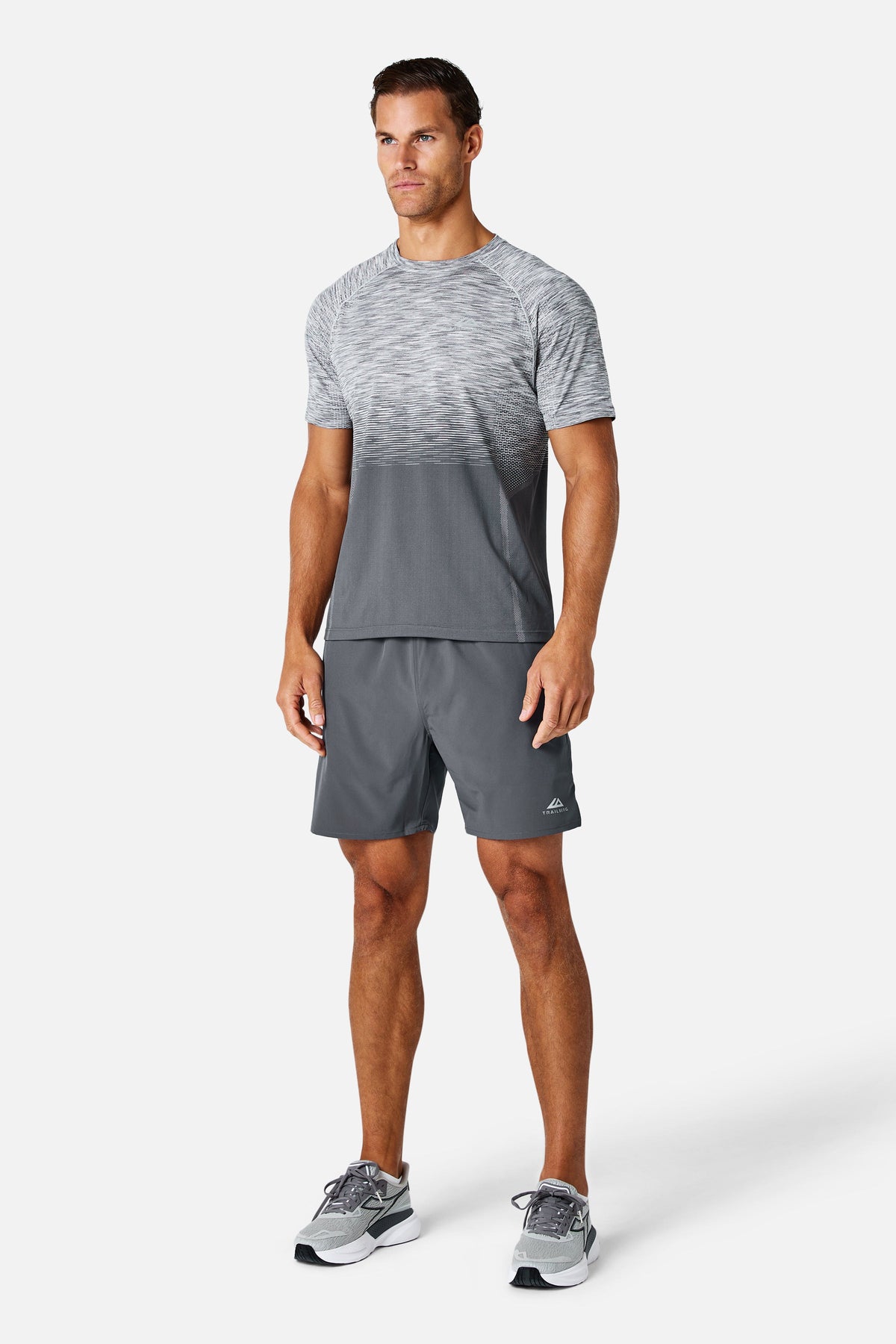 Arc Seamless 2.0 Tee - Graphite Grey/Soft Silver/Cloud Ash/Sky Veil