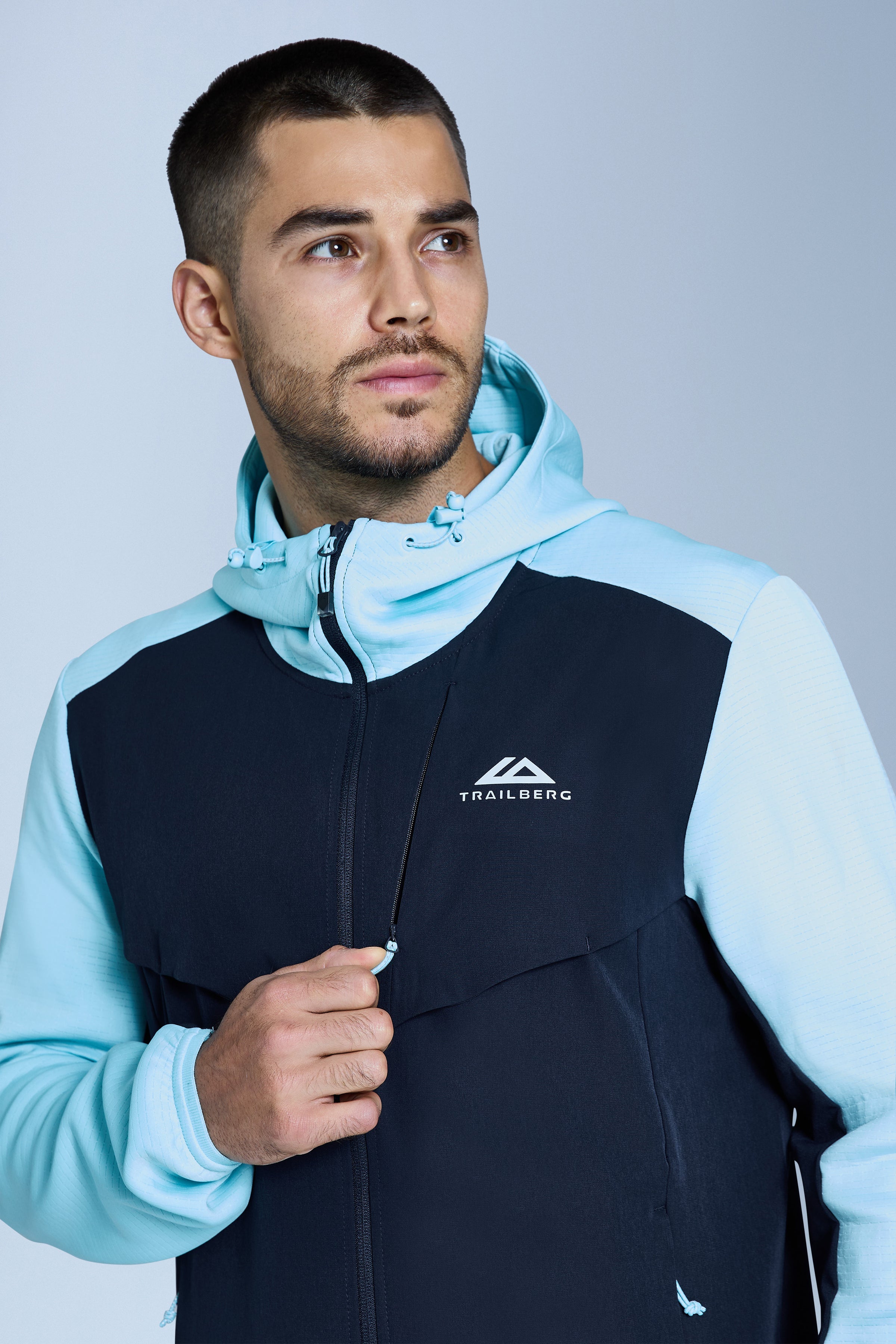 Rapid Dash 2.0 Hood - Deep Ocean/Cyan Wave