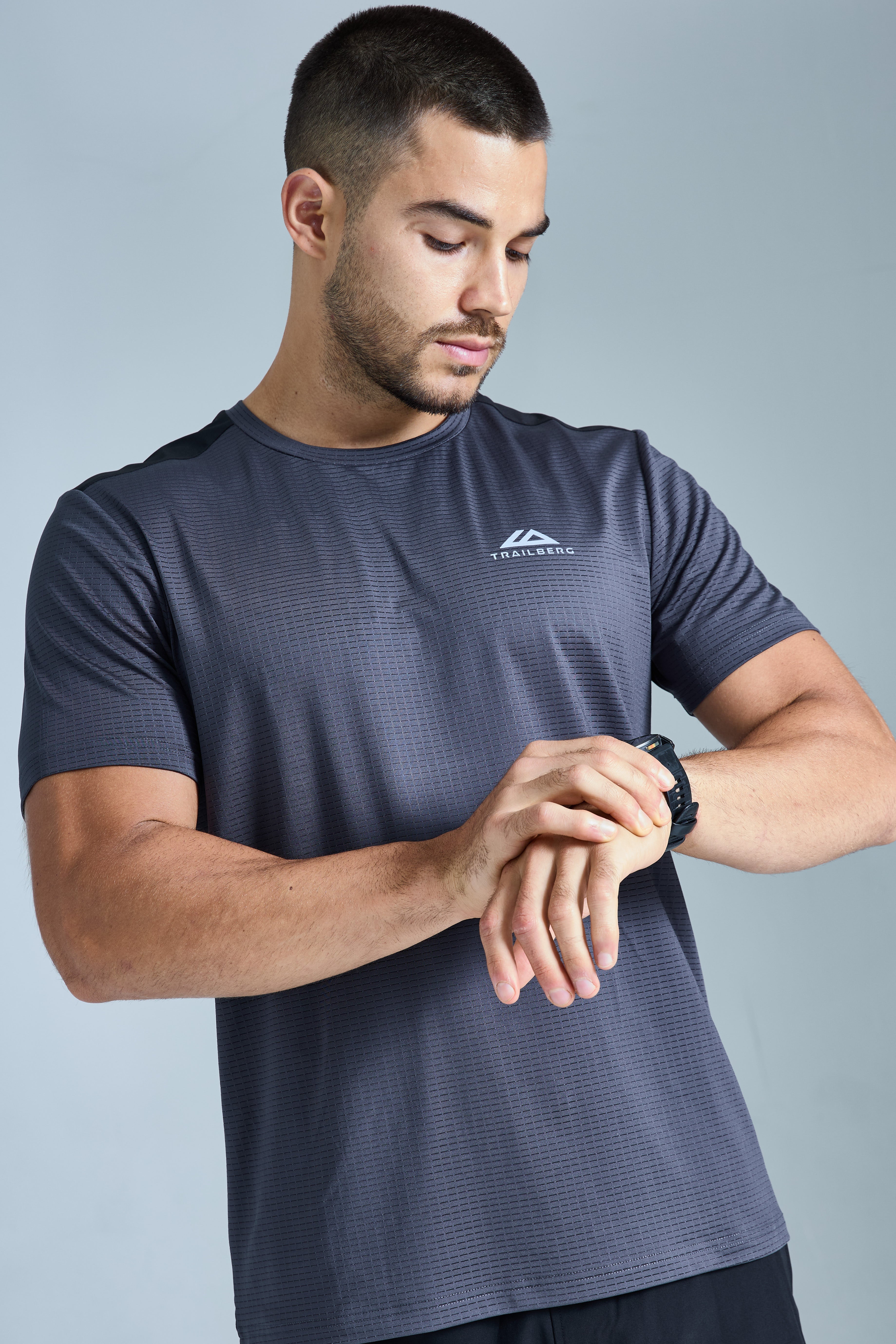 Rapid Dash 2.0 Tee - Black/Volcano Grey