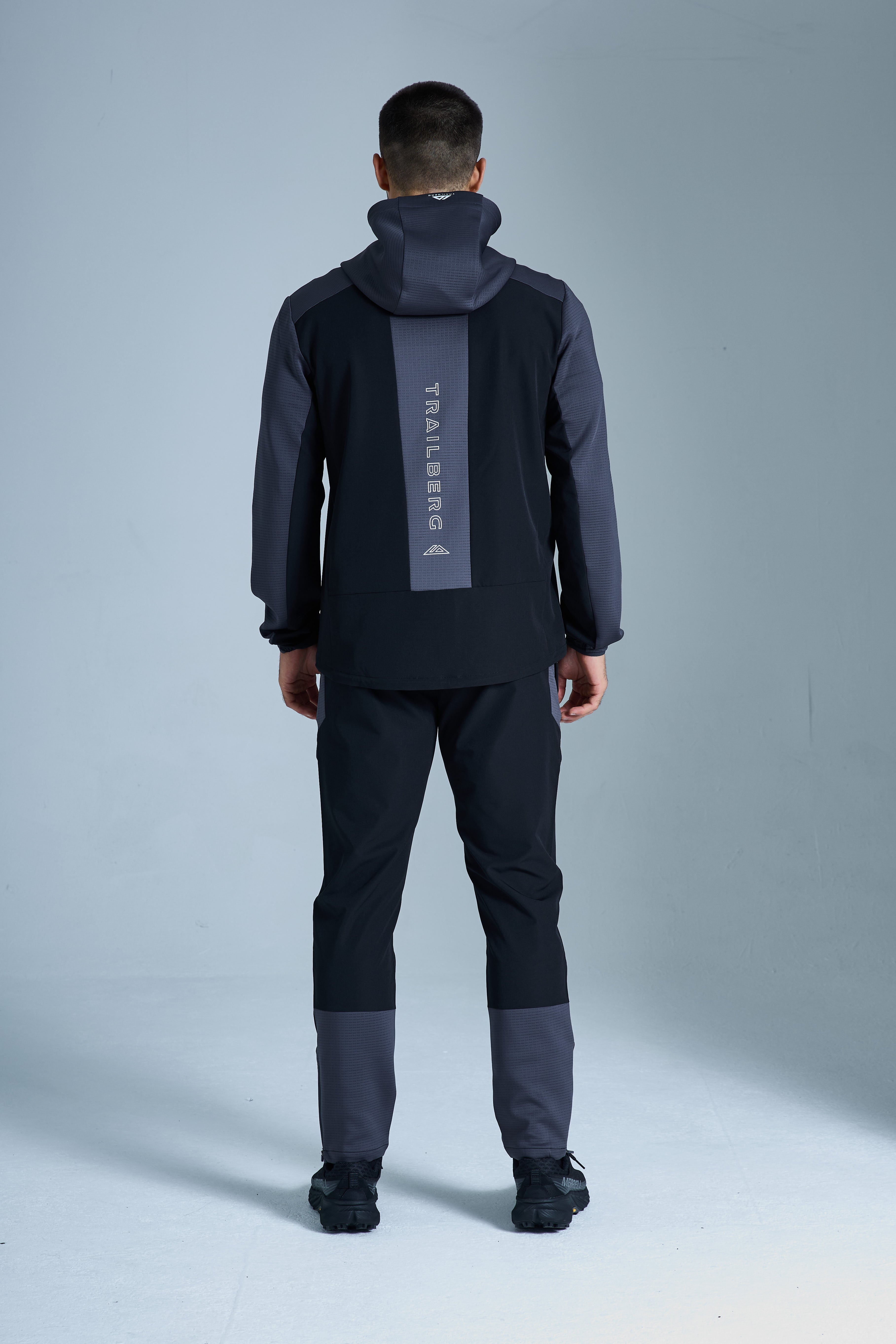 Rapid Dash 2.0 Tracksuit - Black/Volcano Grey
