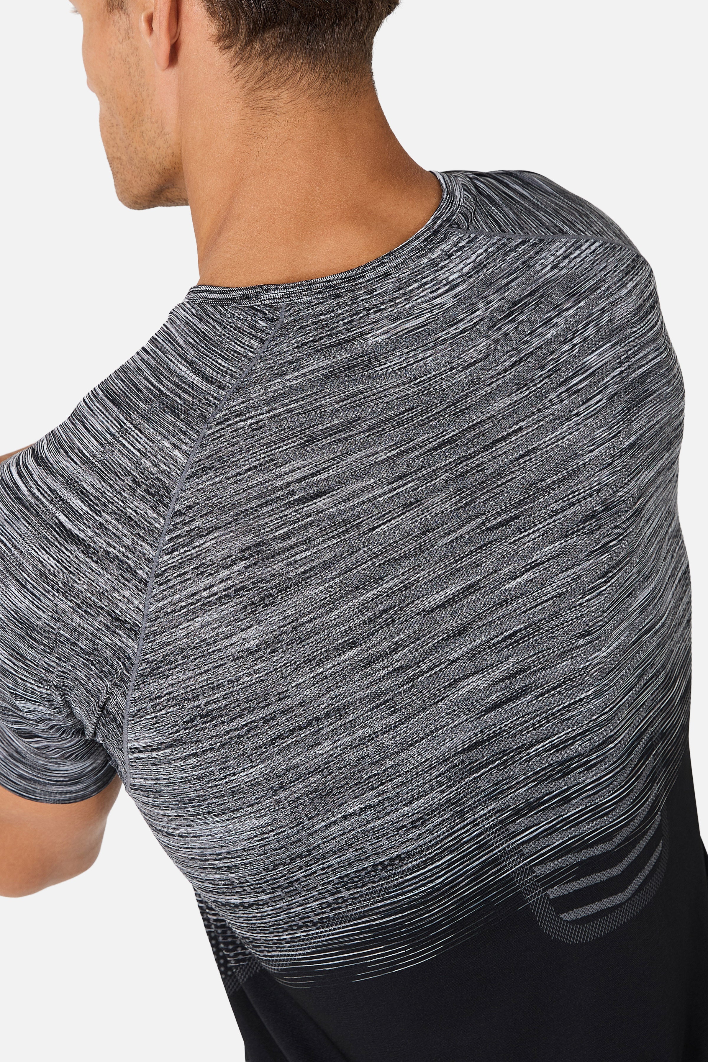 Arc Seamless 2.0 Tee - Black/Moon Grey/Urban Smoke/White