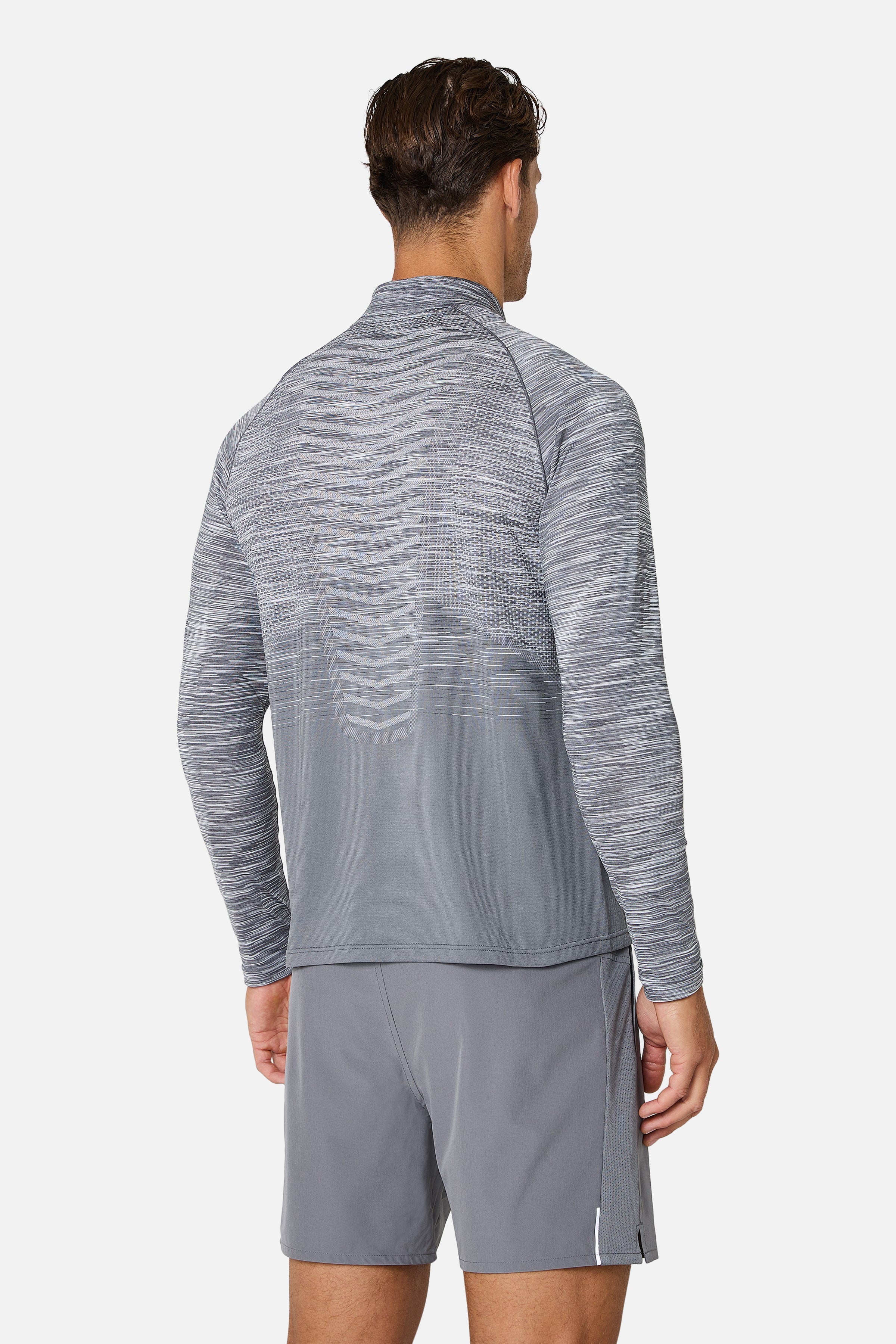 Arc Seamless 2.0 1/4 Zip - Nightfall Grey/Graphite Grey/Ash Grey/Lunar Grey