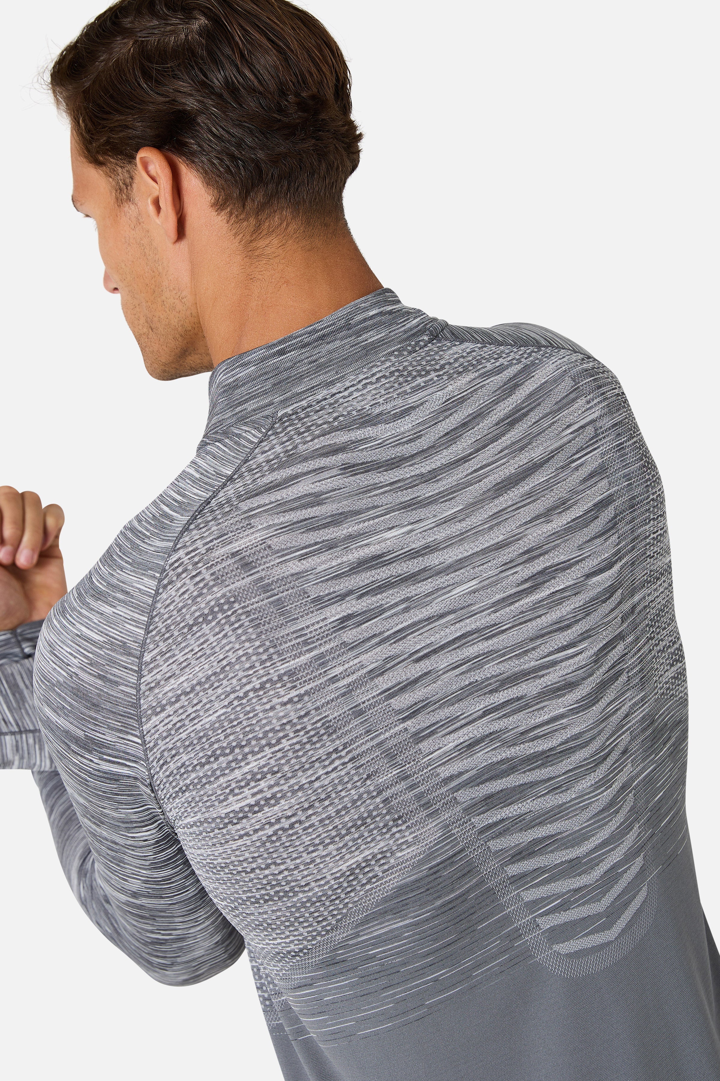 Arc Seamless 2.0 1/4 Zip - Nightfall Grey/Graphite Grey/Ash Grey/Lunar Grey