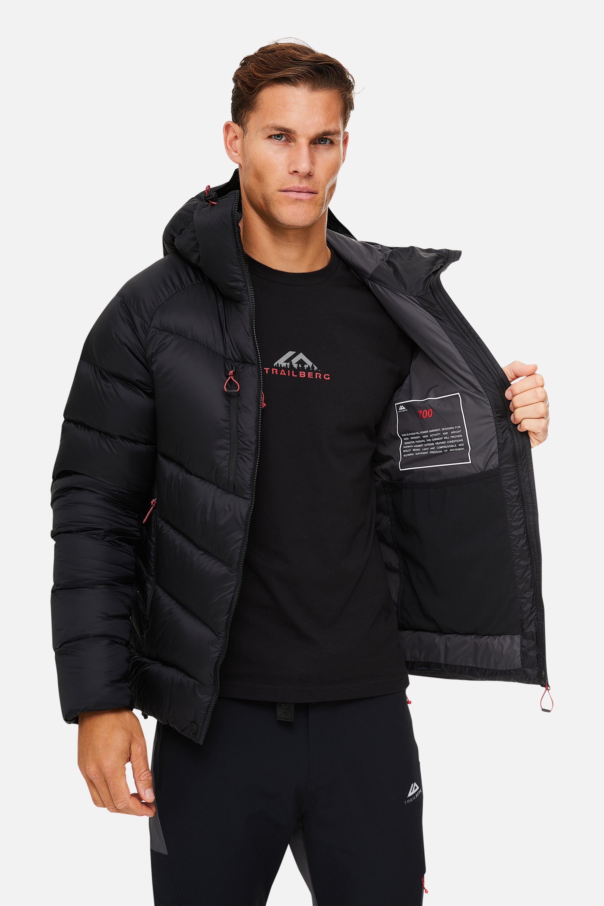 Blanc Puffer 700FP - Black