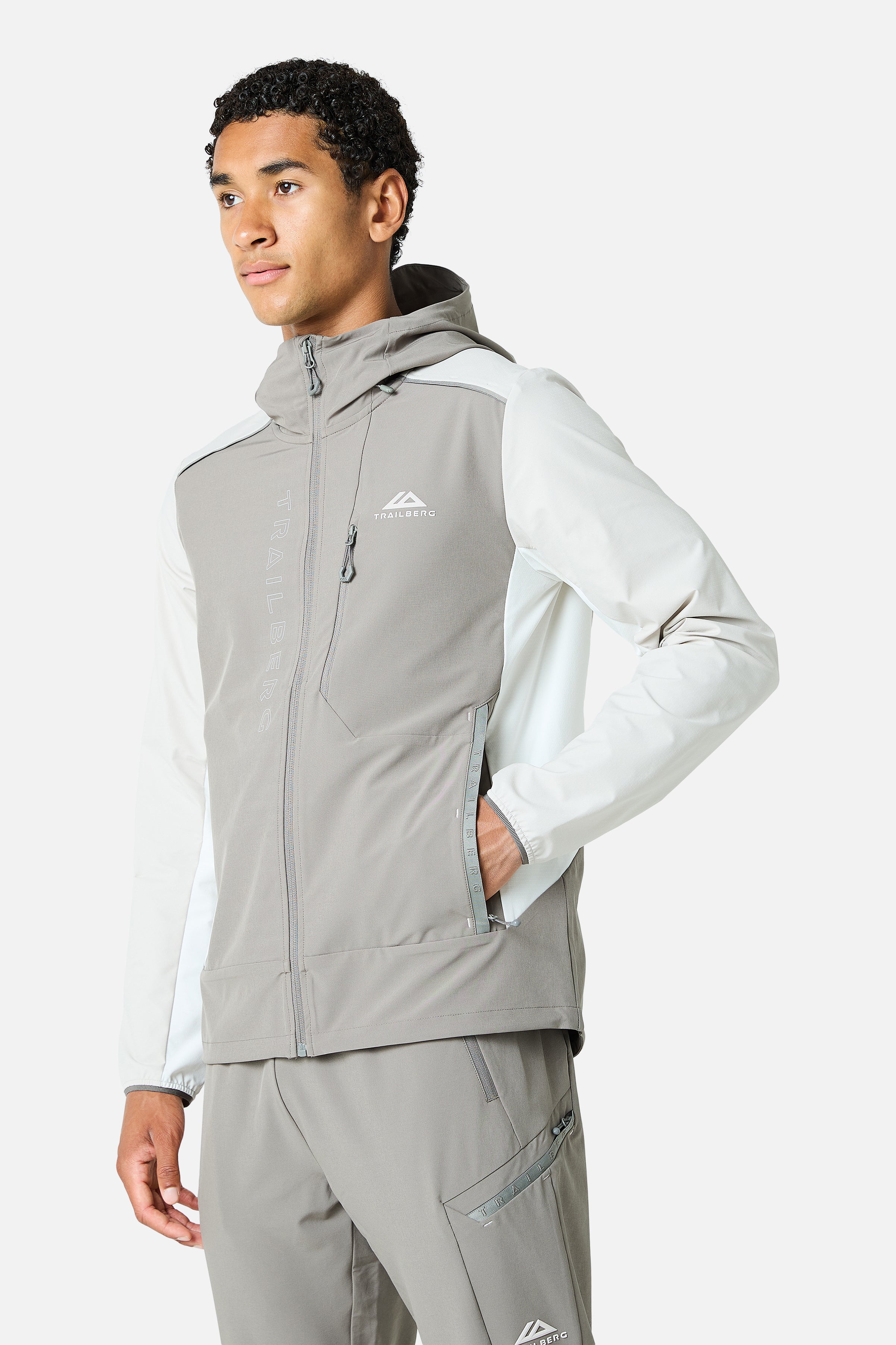 Triathlon Ultra Windbreaker - Mocha/Pebblestone/Frosted Ridge