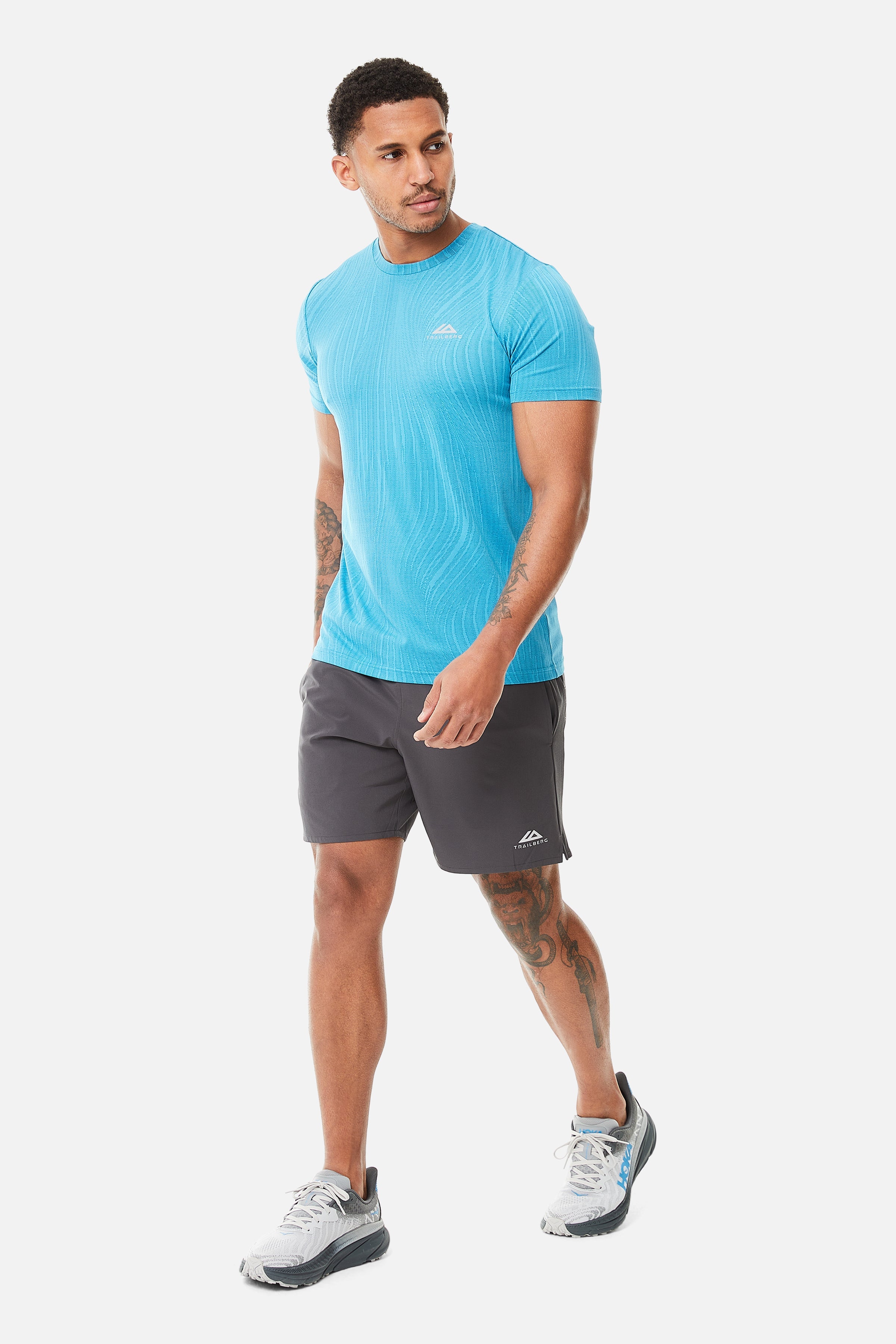 Vertex Jacquard Tee - Mystic Ocean/Celestial