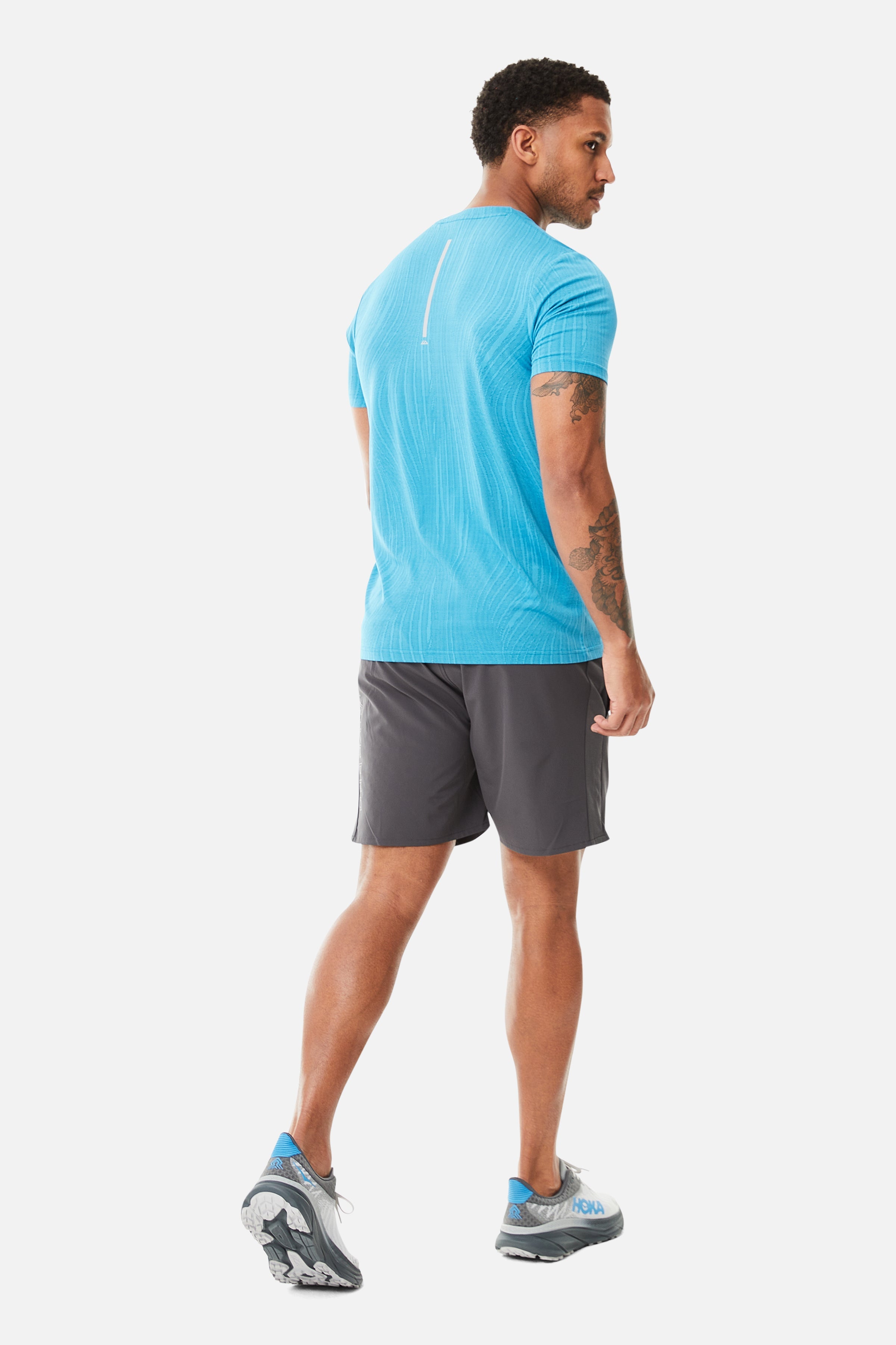 Vertex Jacquard Tee - Mystic Ocean/Celestial