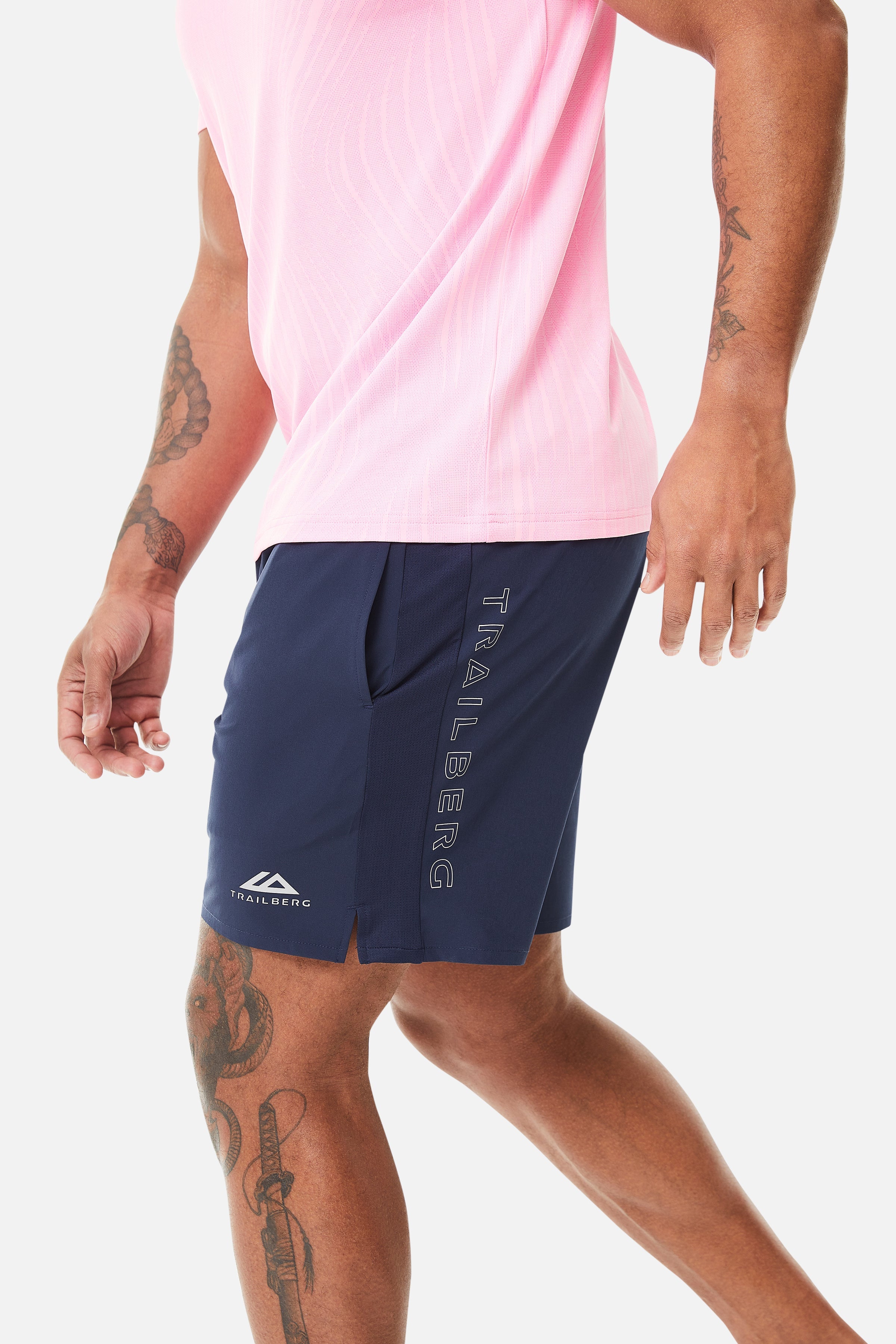 Vertex Jaquard Twinset - Moonlit PinkSugar Plum/Navy Blue
