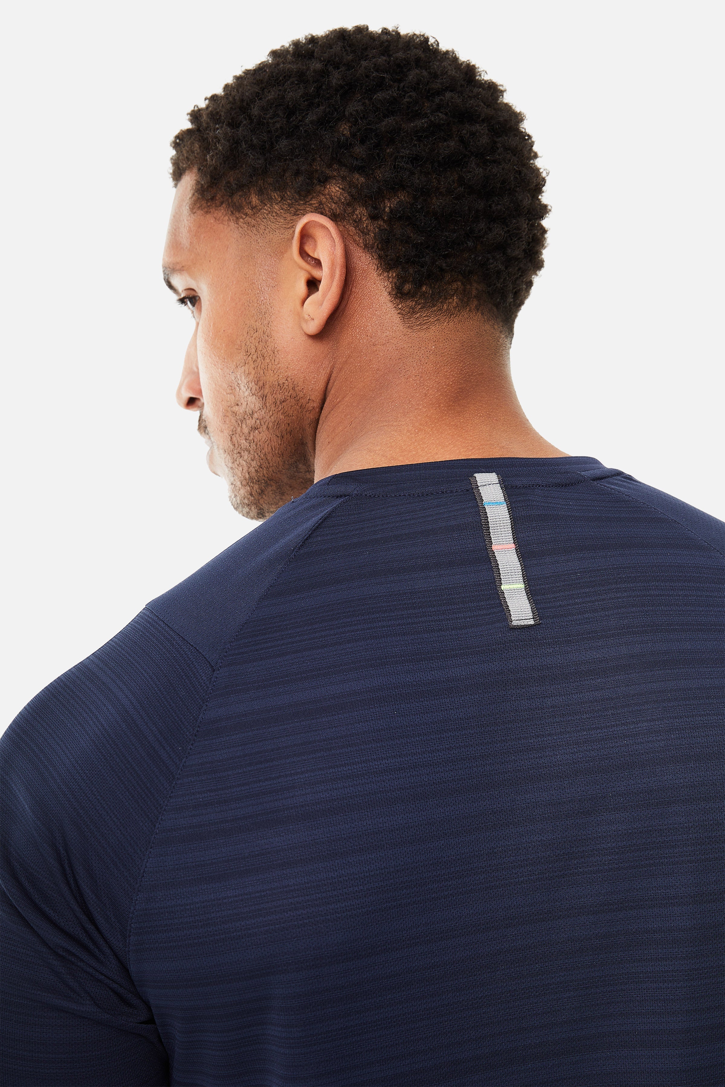 Triathlon Tee SS25 - Navy Blue