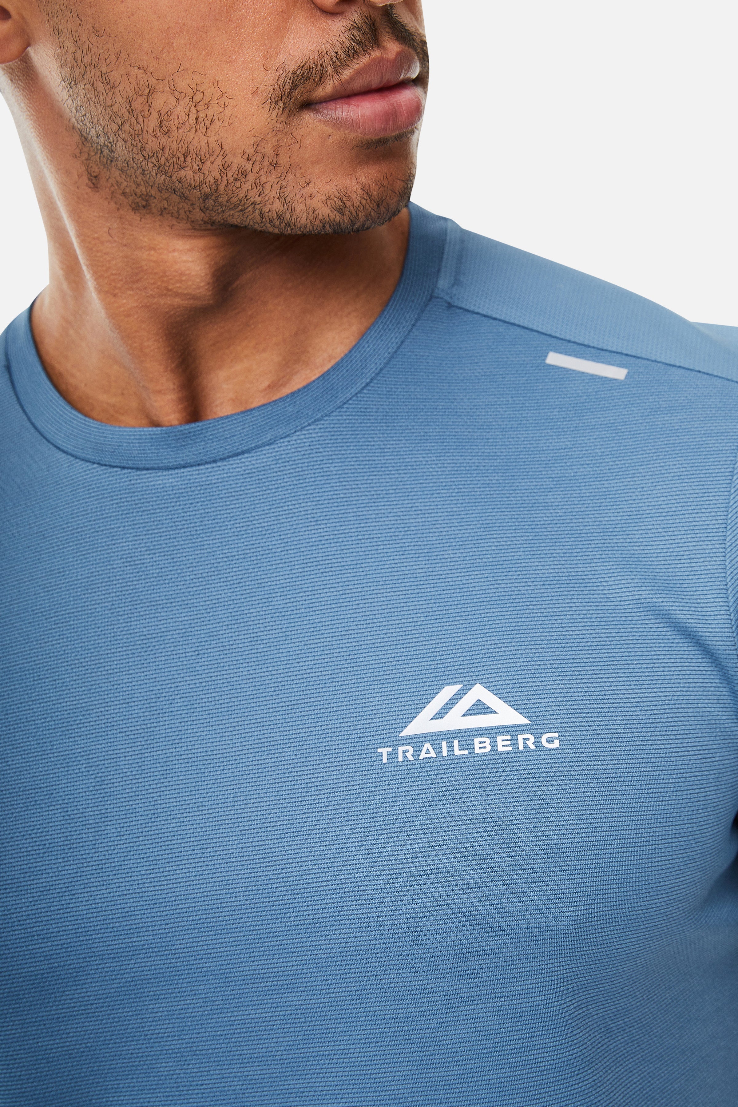 Crest Tee - Astra Blue