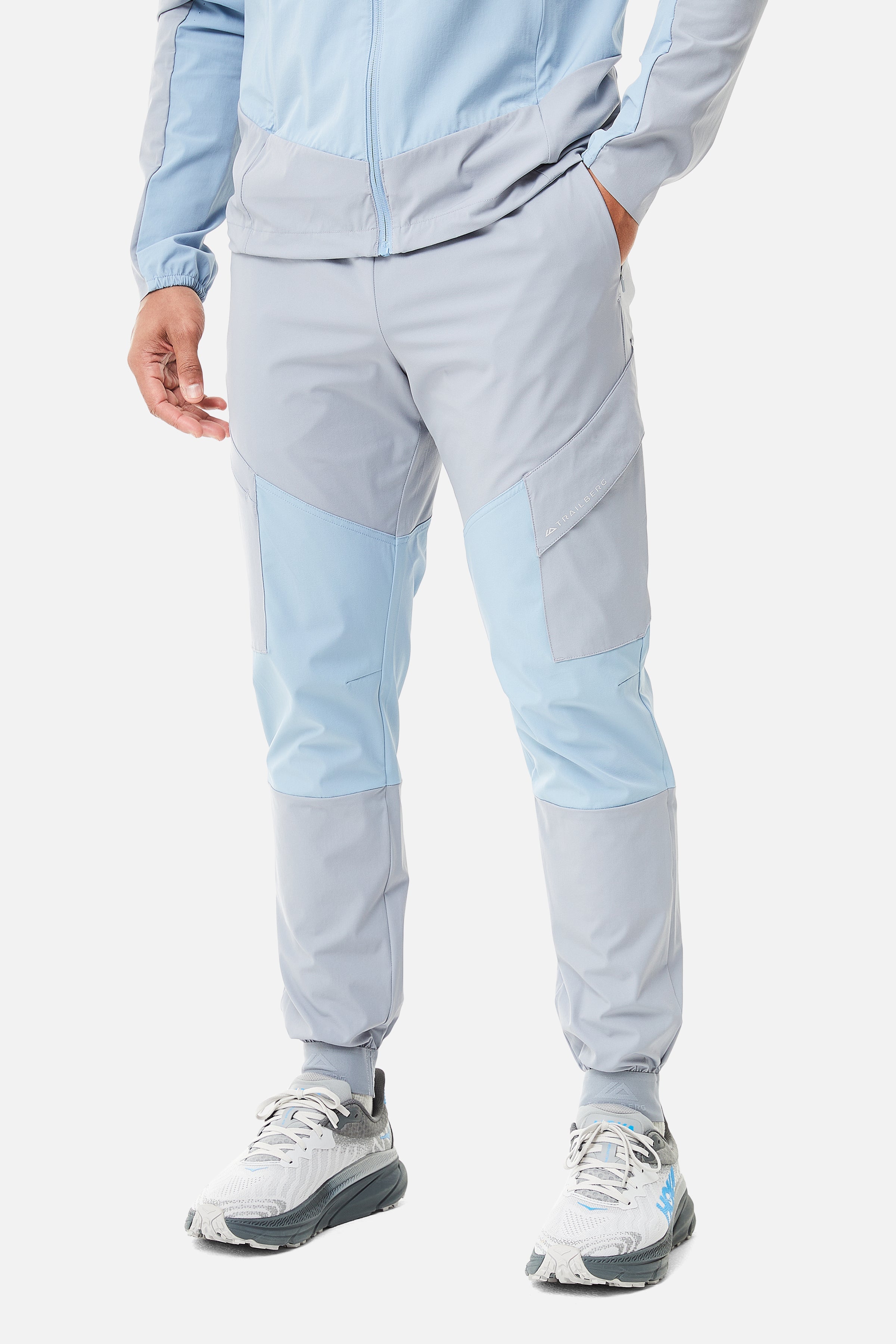 Aperture Tracksuit - Washed Indigo/Cloud Haze