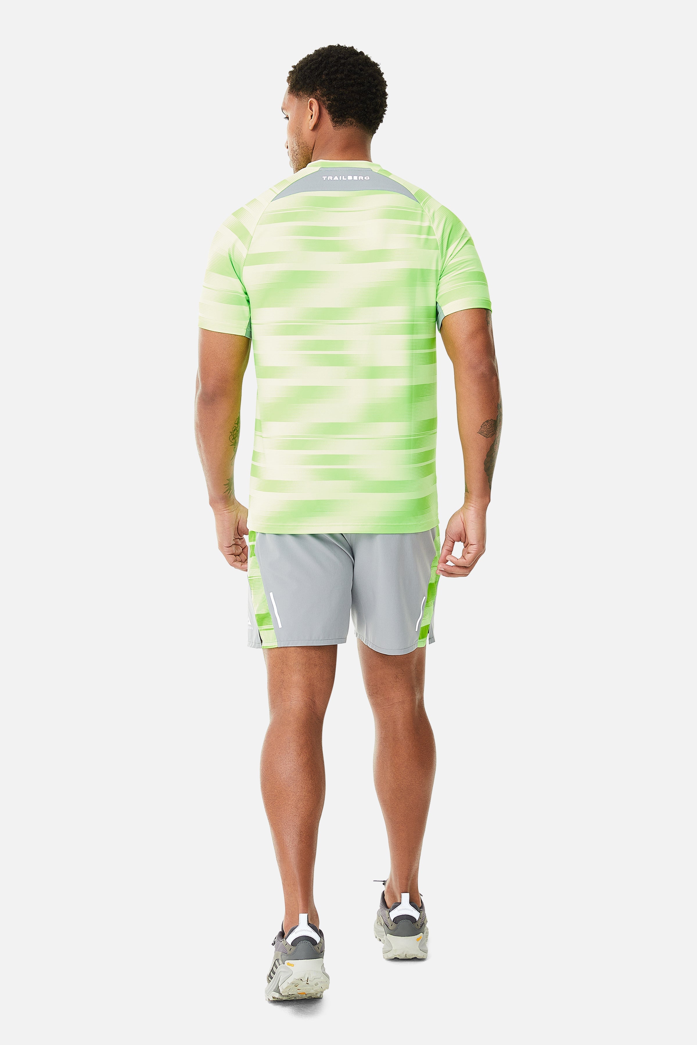 Dimension 2.0 Tee - Neon Lime/Vivid Green/Moon Grey