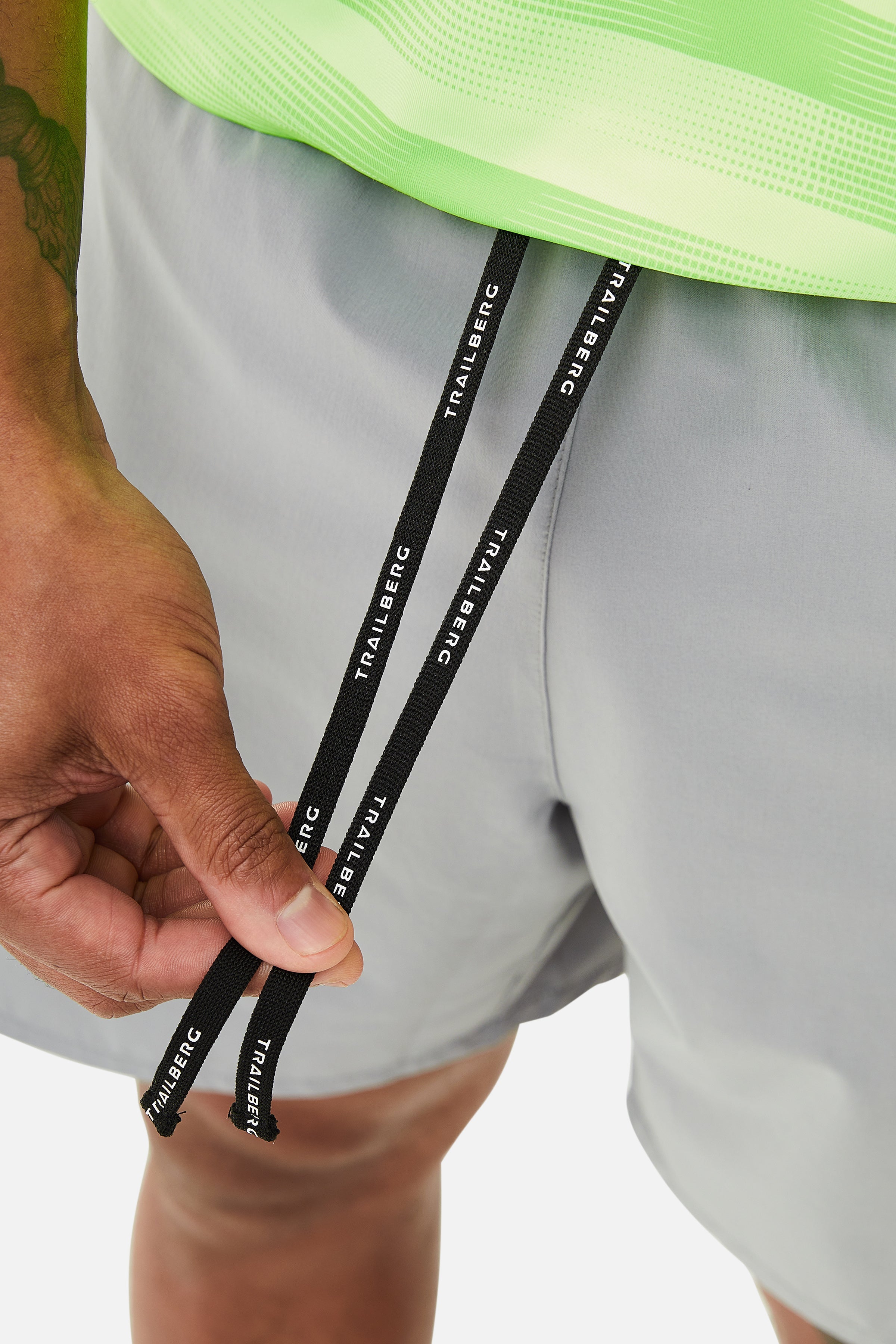 Dimension 2.0 Short - Moon Grey/Neon Lime/Vivid Green