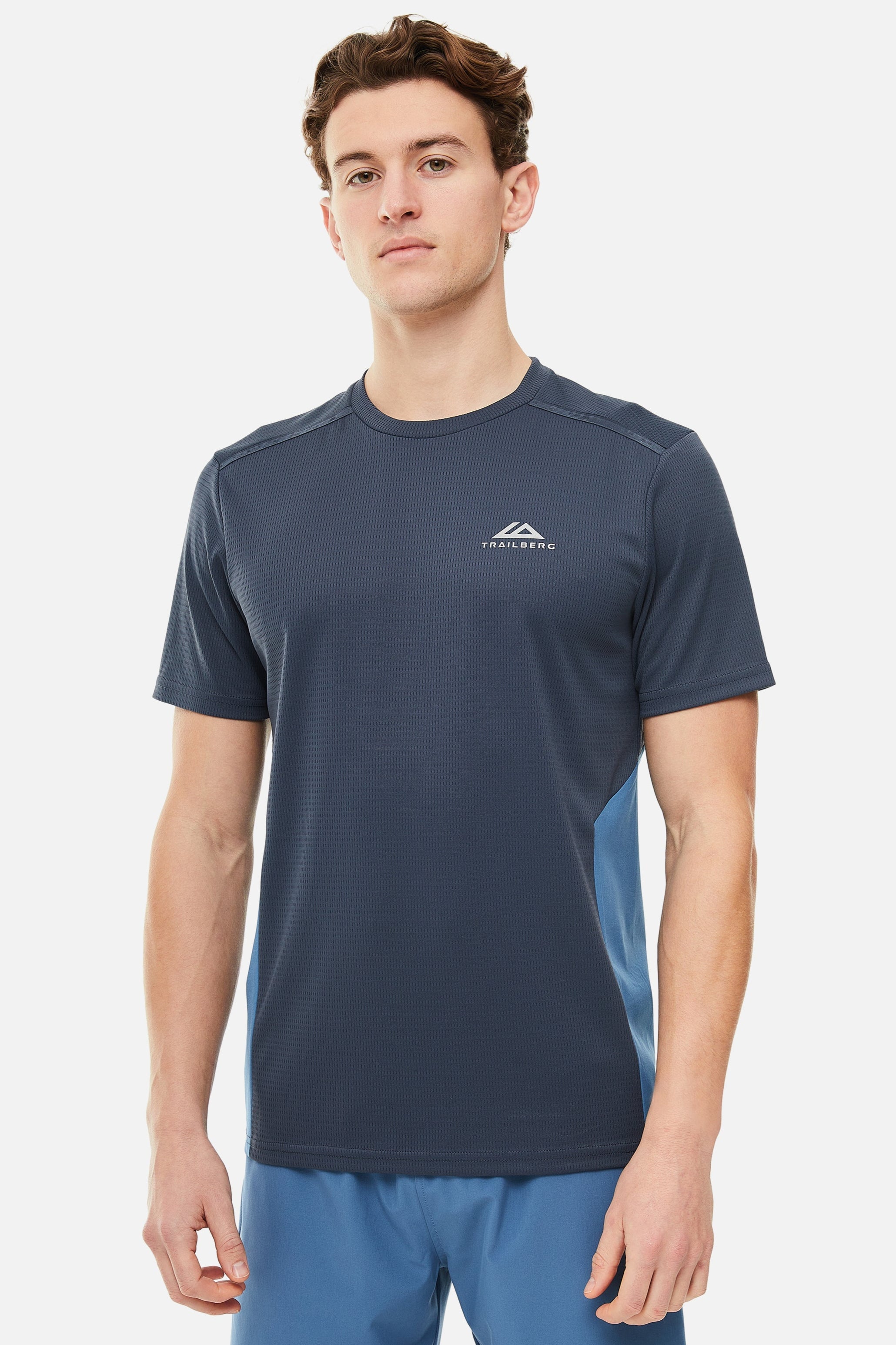 Vertigo 3.0 Tape Tee - Eclipse Blue/Astra Blue