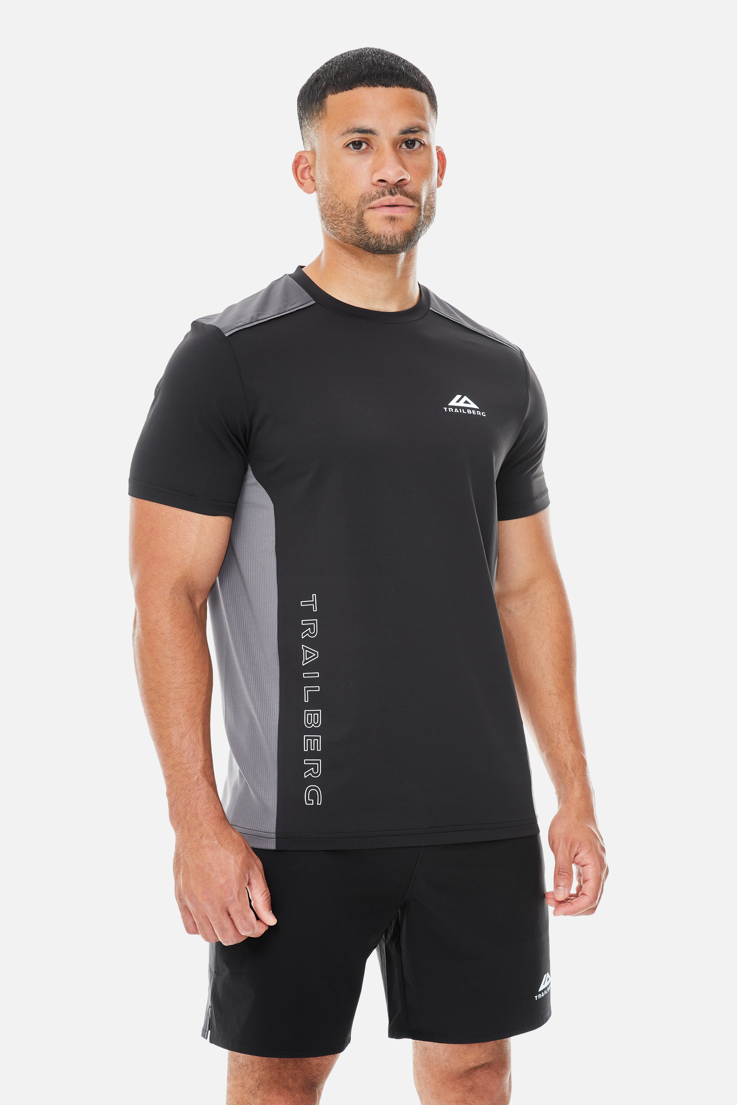 AW25 Triathlon Tee - Black/Volcano Grey/Urban Smoke