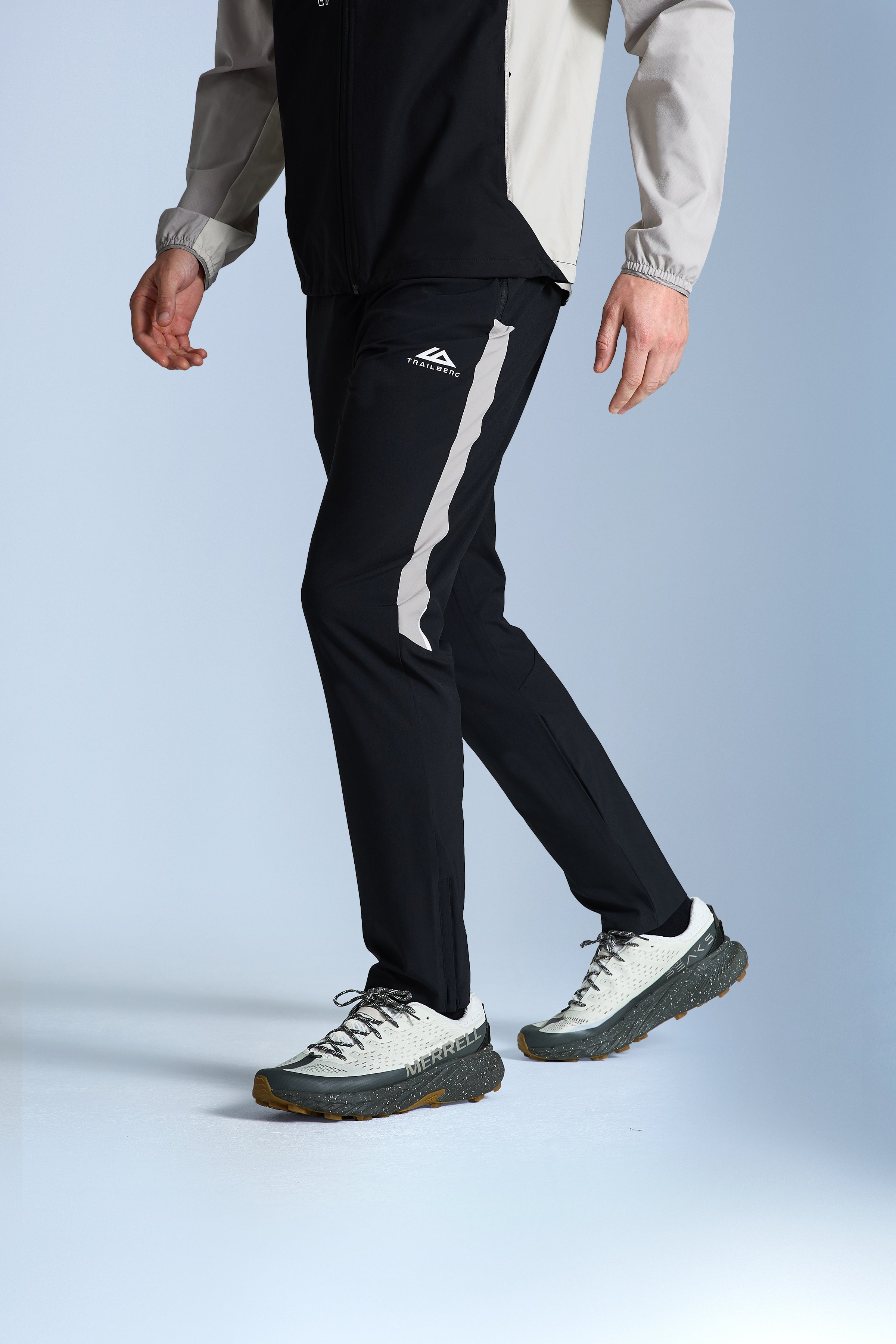 AW25 Triathlon Pant - Black/Pale Taupe
