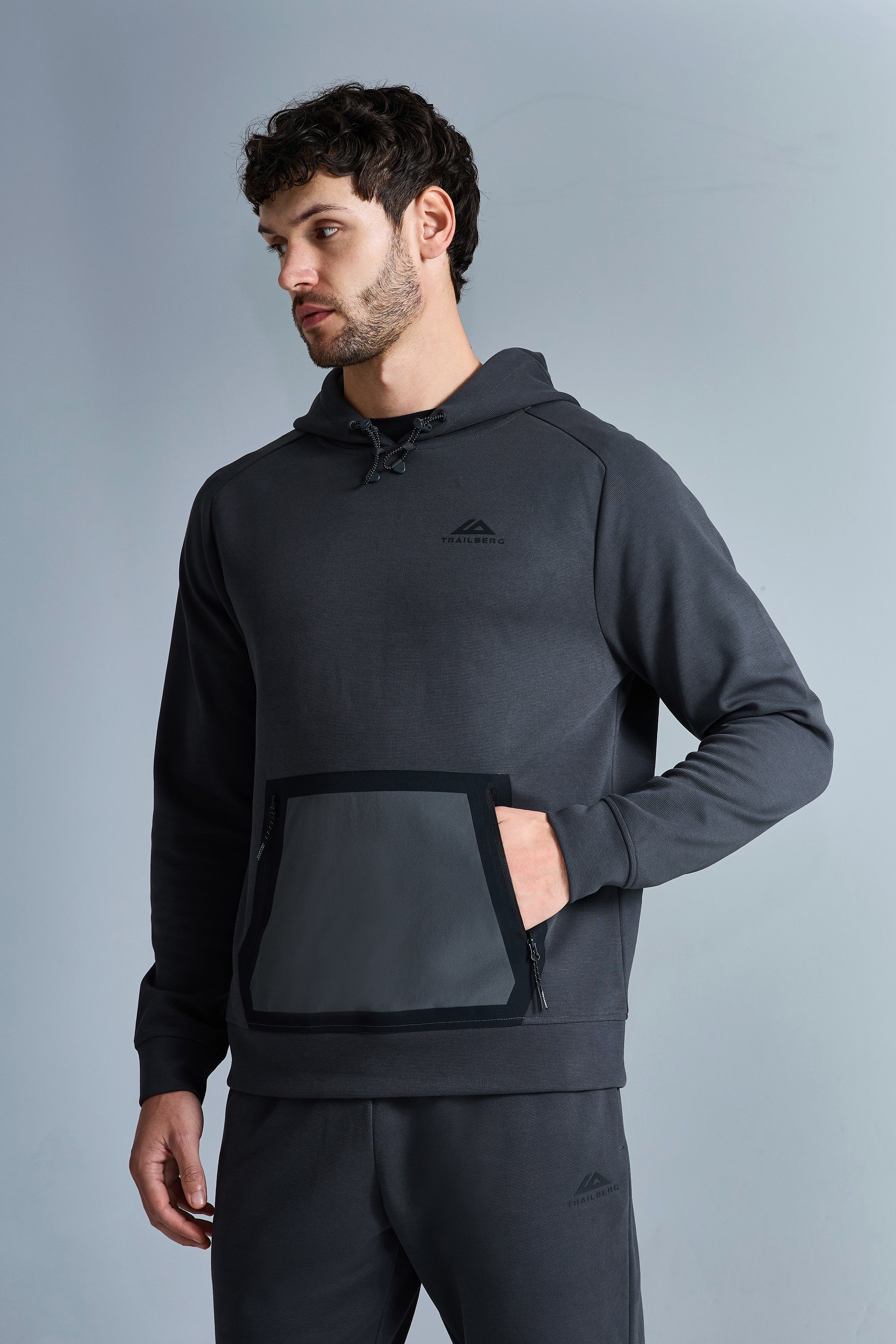 Eclipse Tracksuit - Volcano Grey