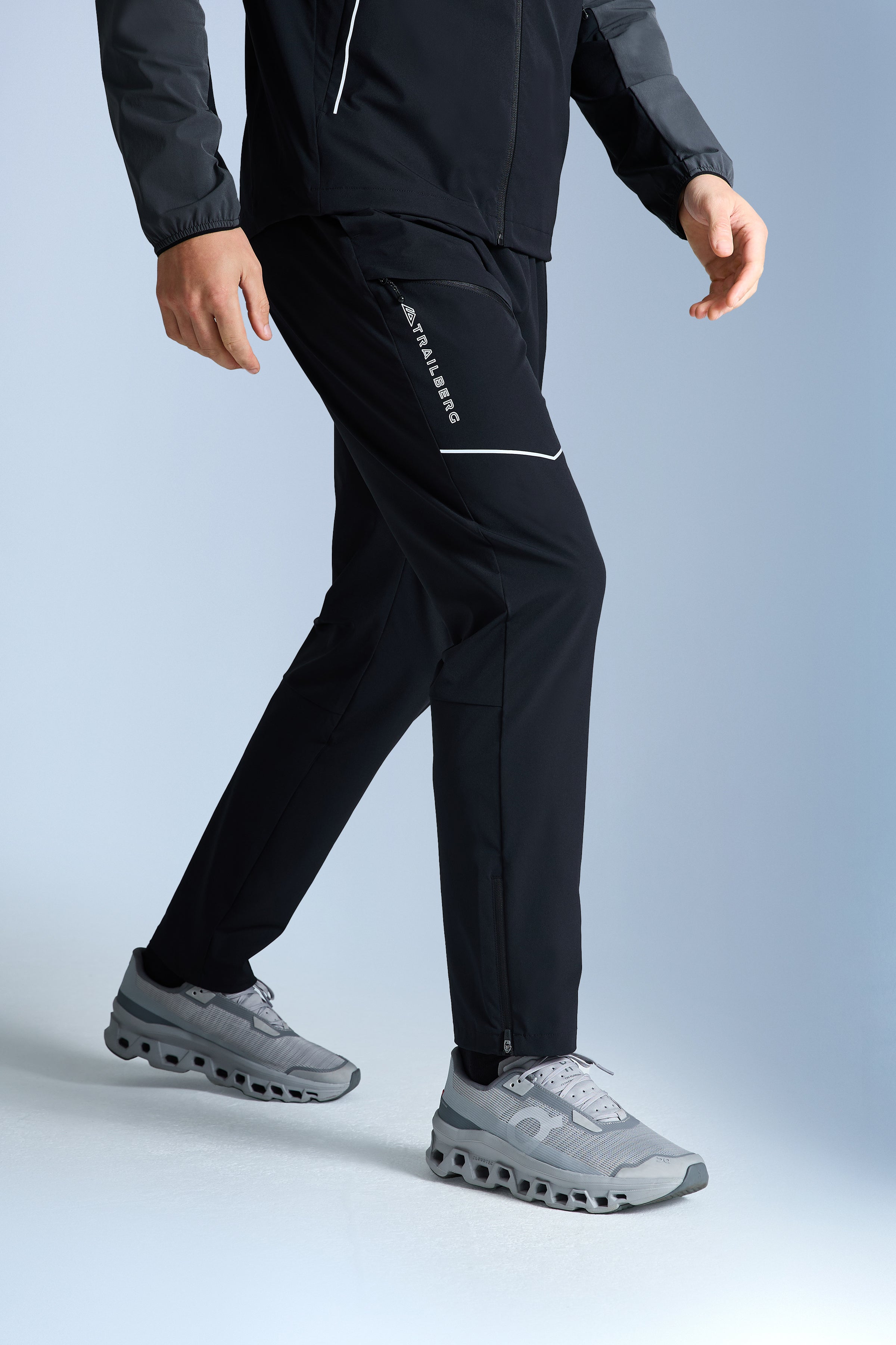 Zion Tracksuit - Black/Volcano Grey