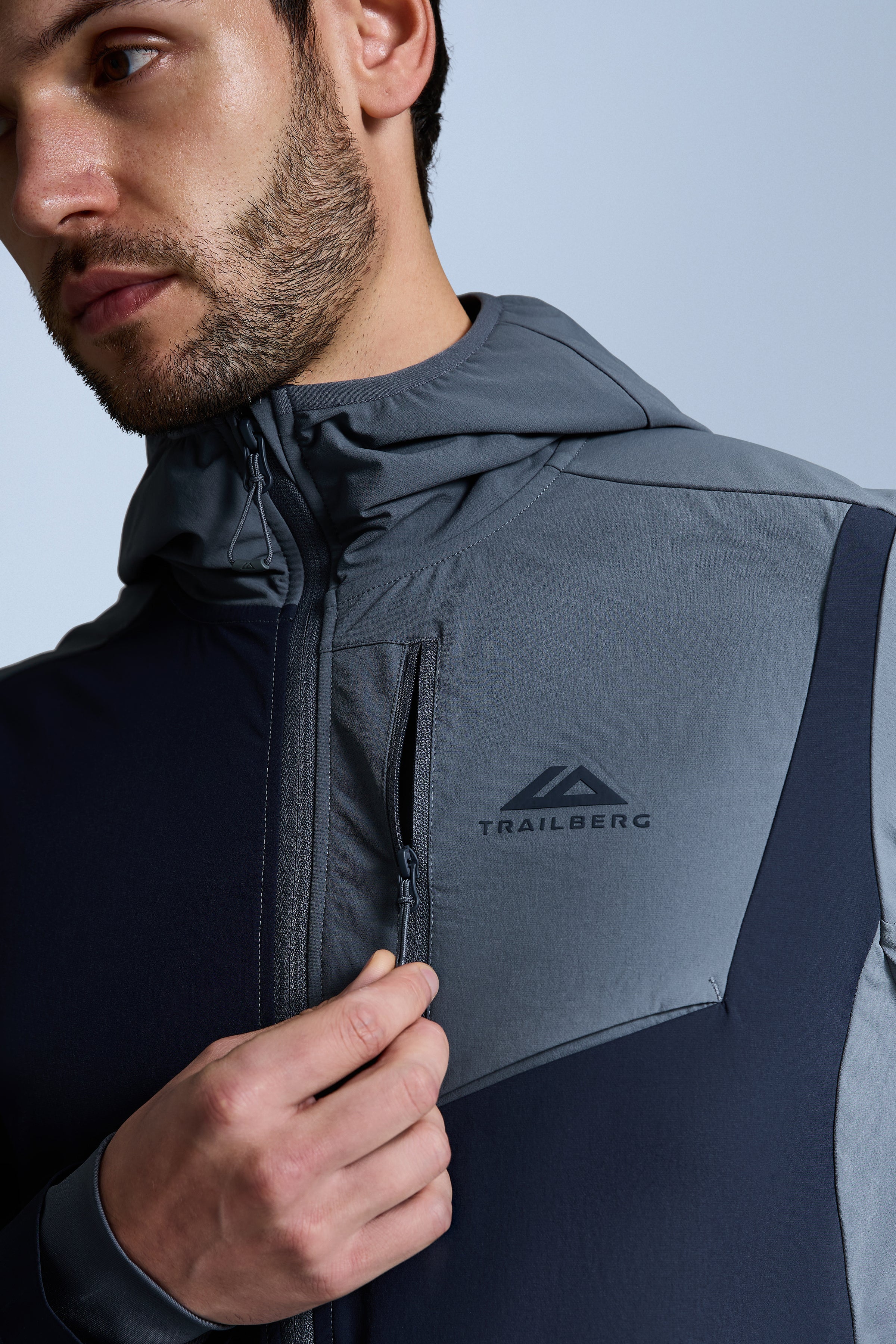 Region Outdoor Hood - Deep Ocean/Storm Grey