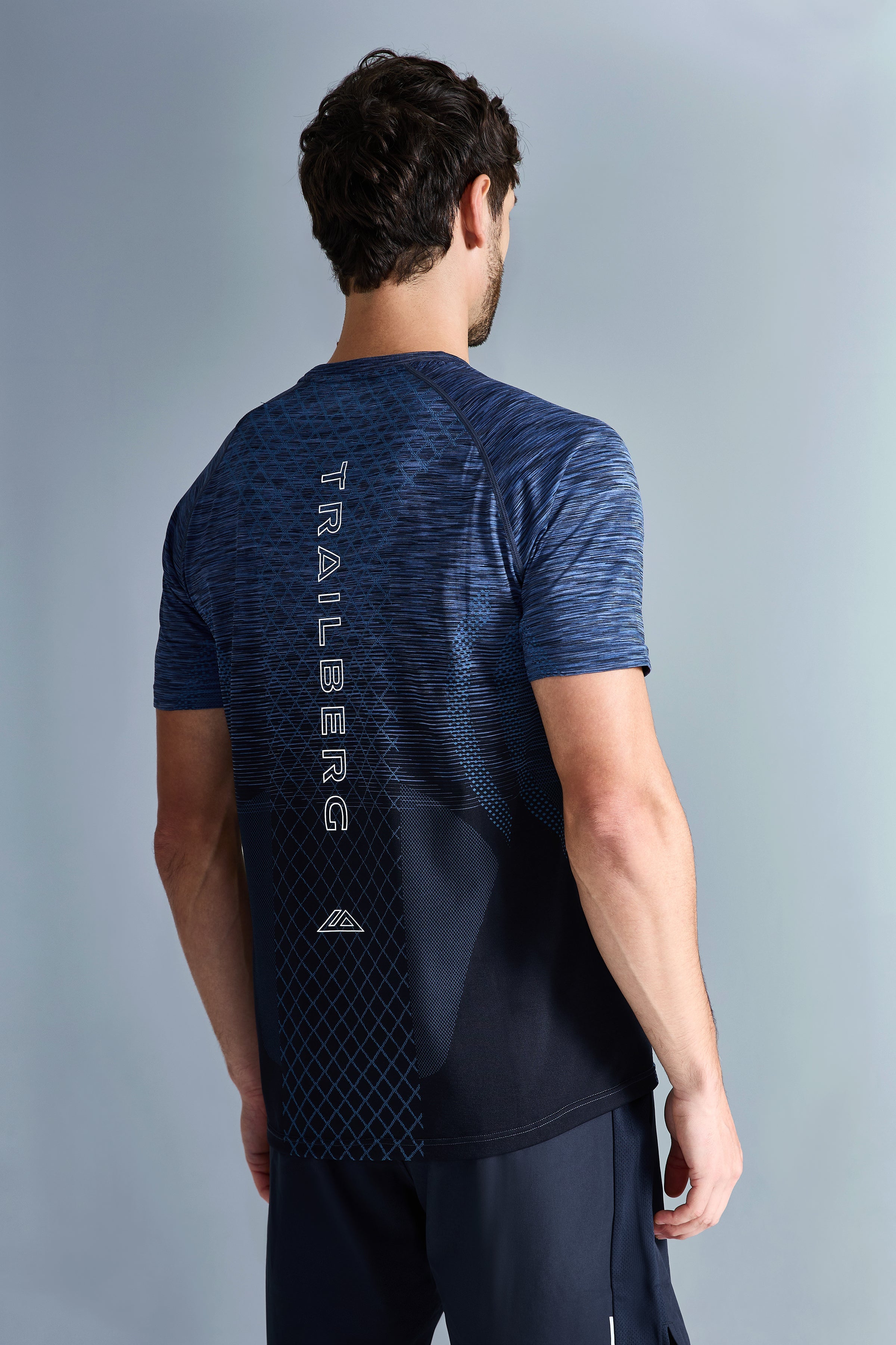 Stride Seamless Tee - Deep Ocean/Aqua Eclipse/Chroma Blue/Voltage Blue