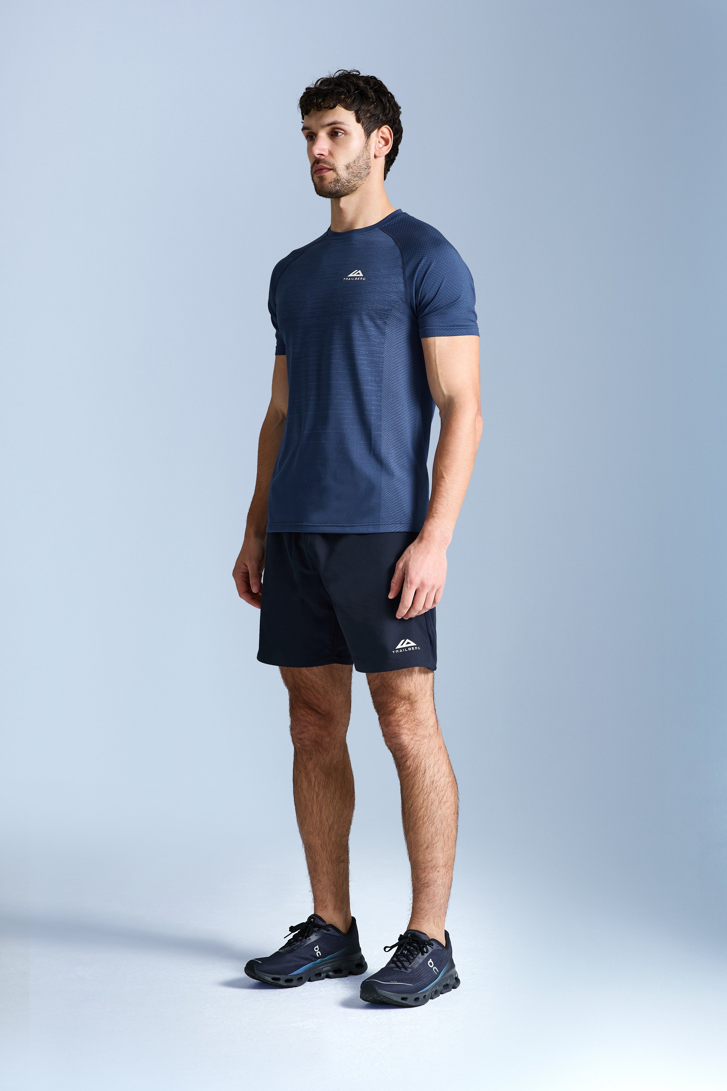 Form Seamless Tee - Aqua Eclipse/Amethyst Blue