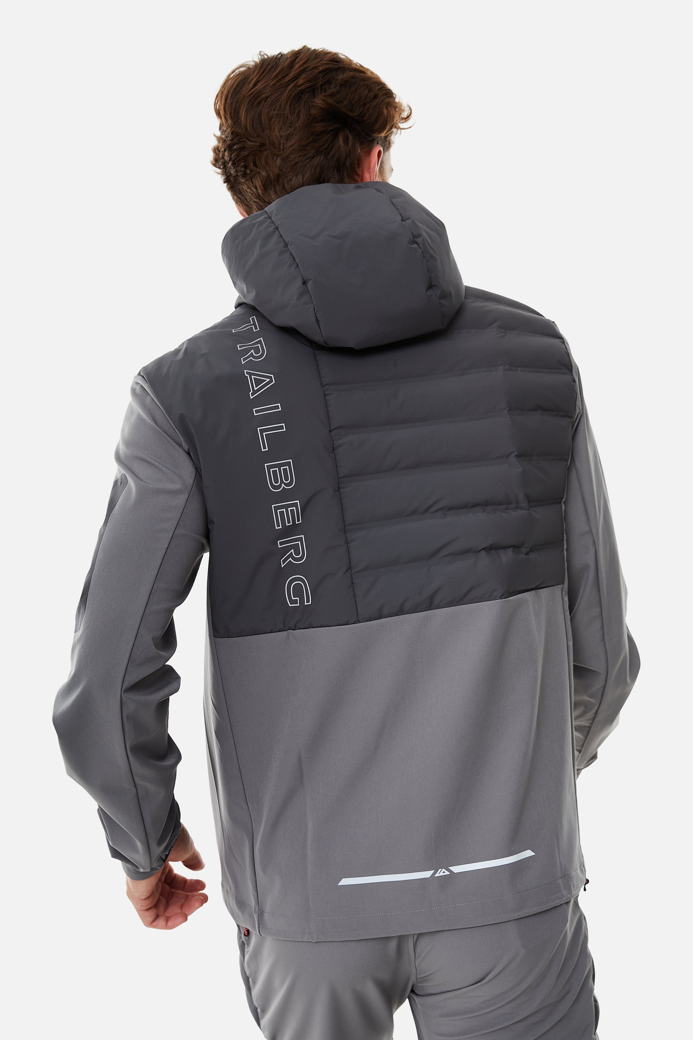 Rhine Hybrid Tracksuit - Grey/Dark Grey