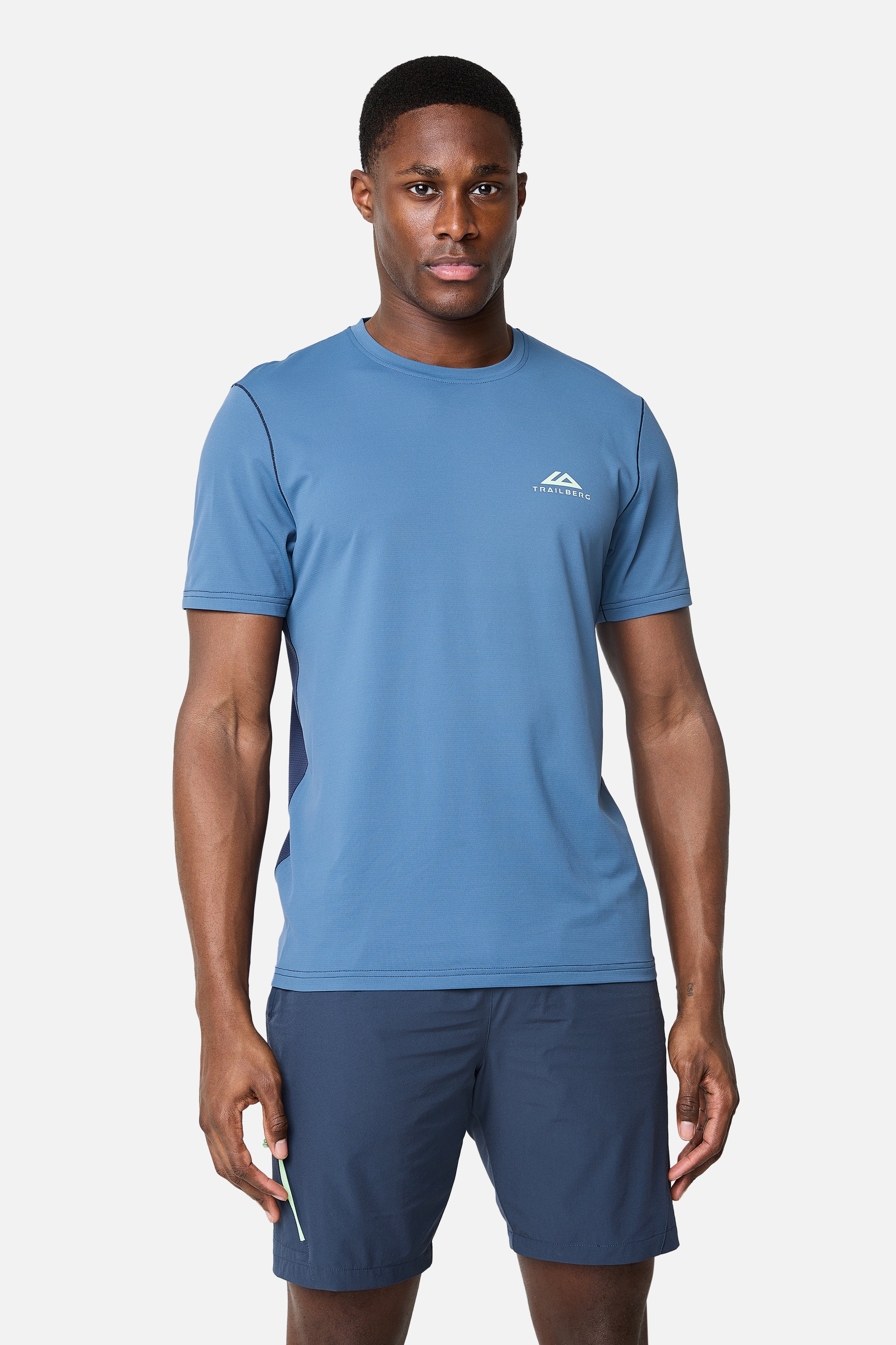 Nucleus Outdoor Tee - Breeze/Storm Blue